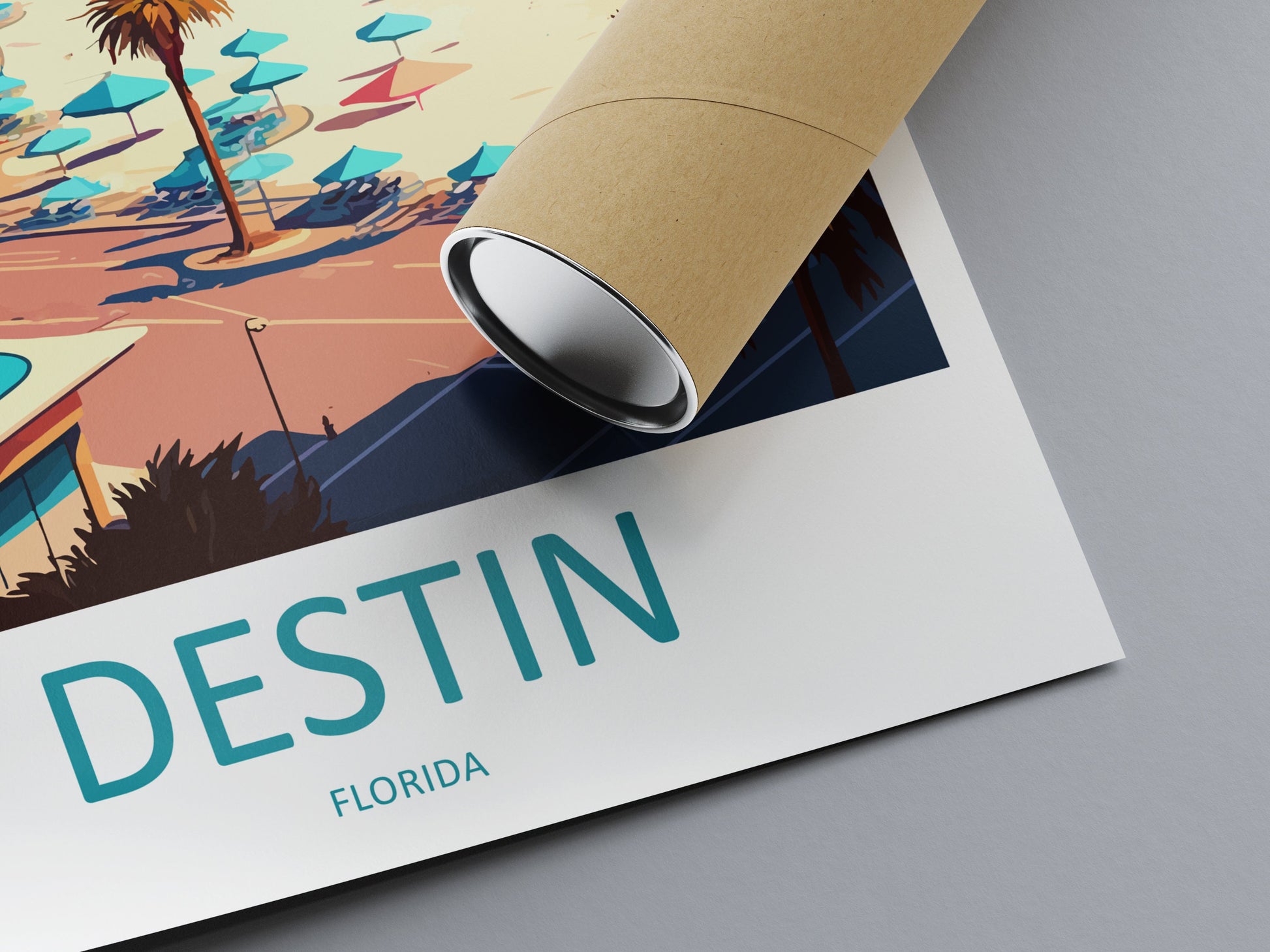 Destin Travel Print Wall Art Destin Wall Hanging Home Décor Destin Gift Art Lovers Florida Art Lover Gift Florida Print For Florida Lovers
