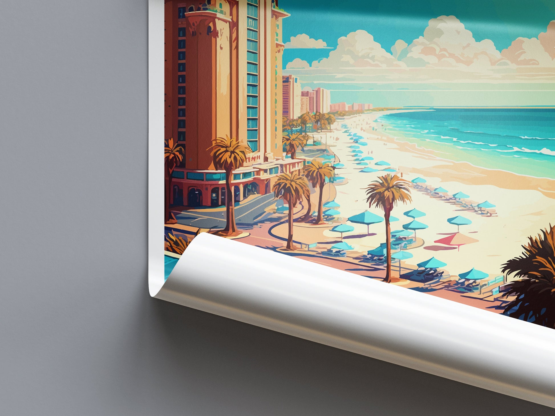 Destin Travel Print Wall Art Destin Wall Hanging Home Décor Destin Gift Art Lovers Florida Art Lover Gift Florida Print For Florida Lovers