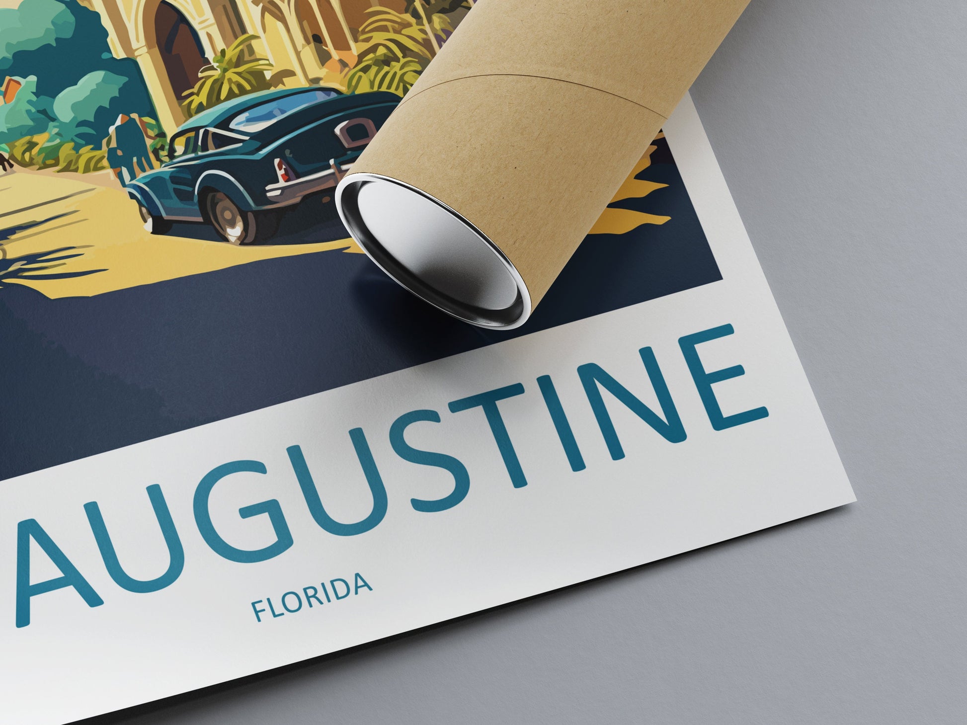 St. Augustine Travel Print Wall Art St. Augustine Wall Hanging Home Décor St. Augustine Gift Art Lovers Florida Art Gift St. Augustine Gift