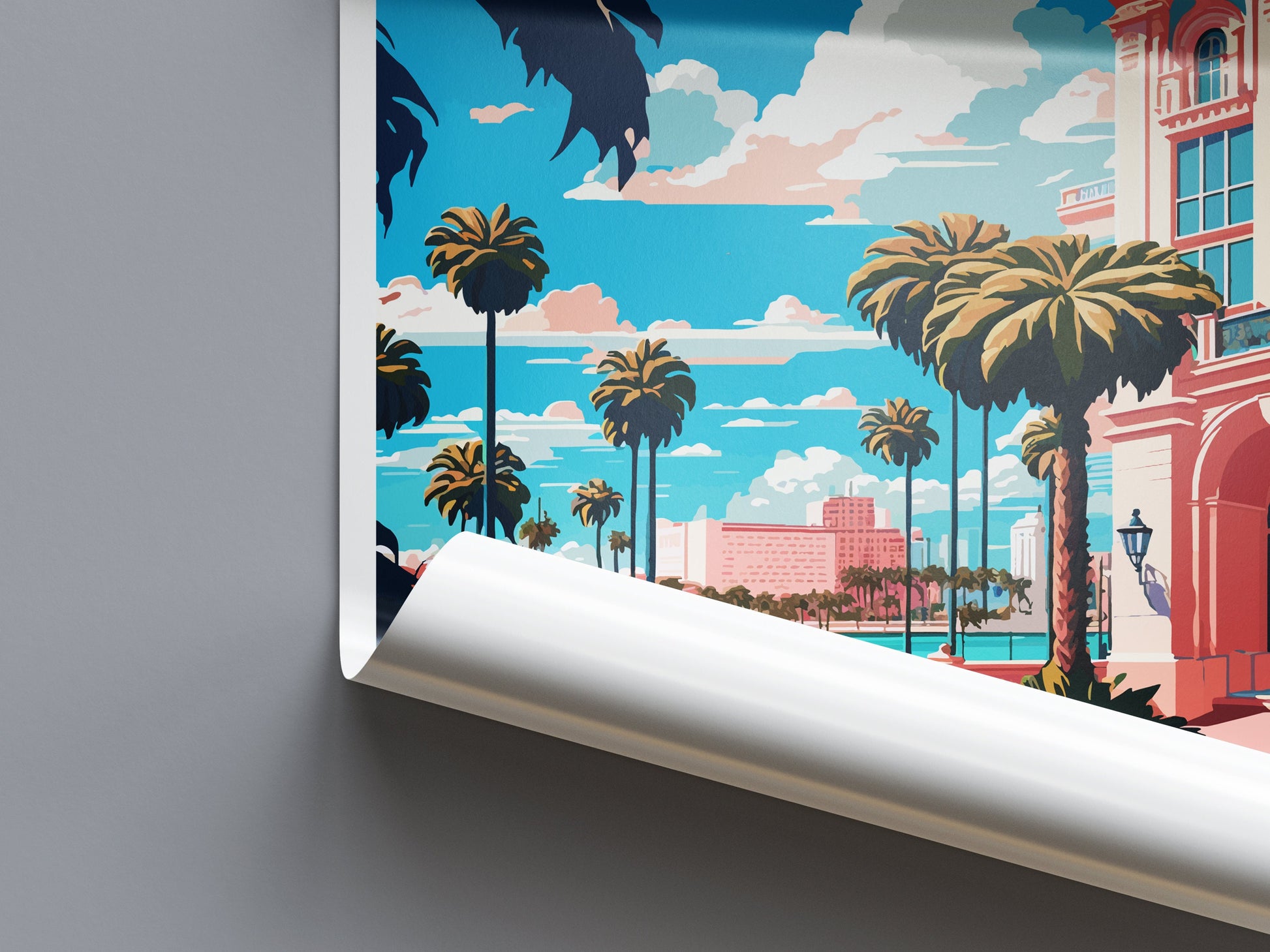 St. Petersburg Travel Print Wall Art St. Petersburg Wall Hanging Home Décor St. Petersburg Gift Art Lovers Florida Art Gift St. Petersburg