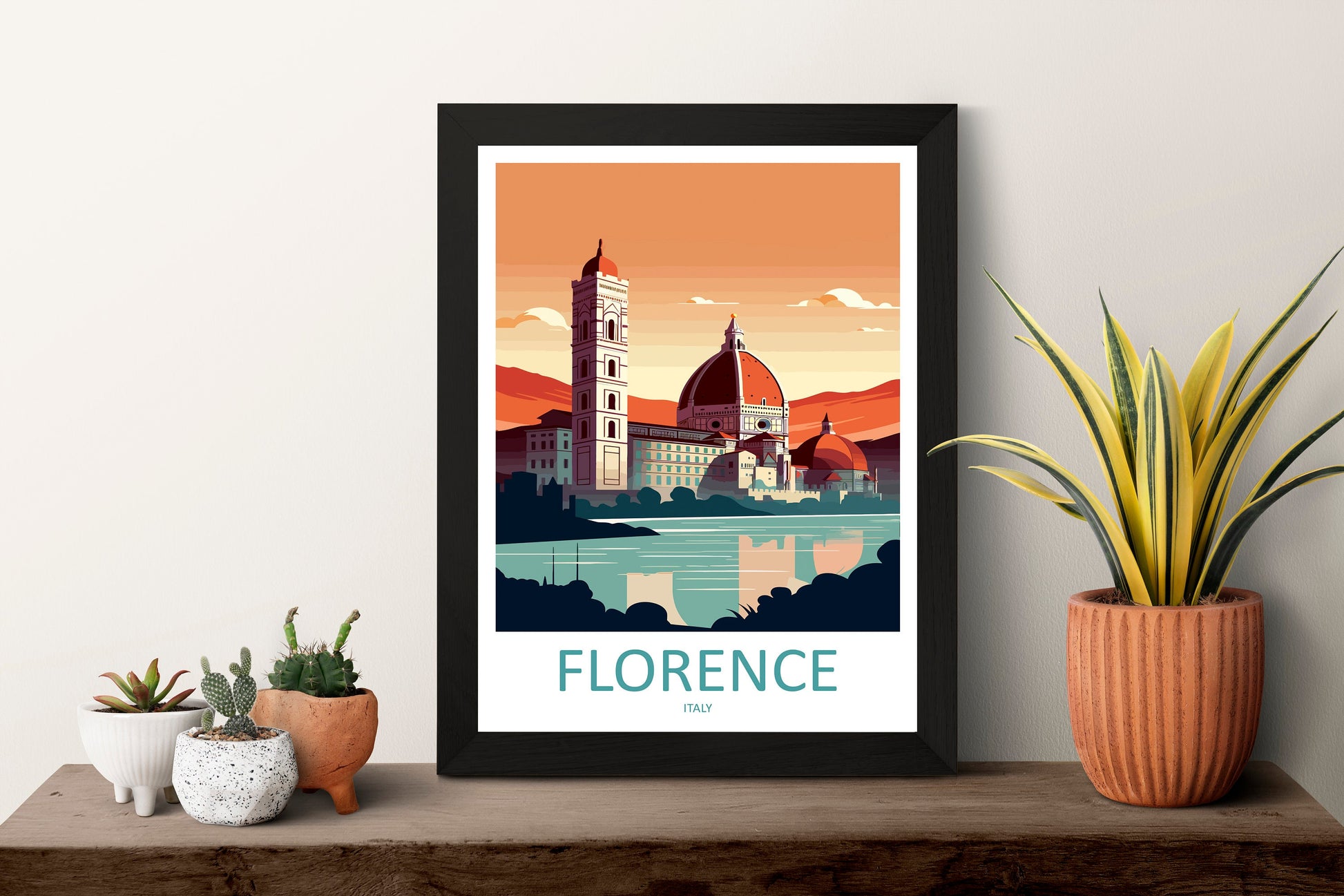 Florence Travel Print Wall Art Florence Italy Wall Hanging Home Decoration Florence Gift Art Lovers Wall Art Print Florence Italy Wall Print