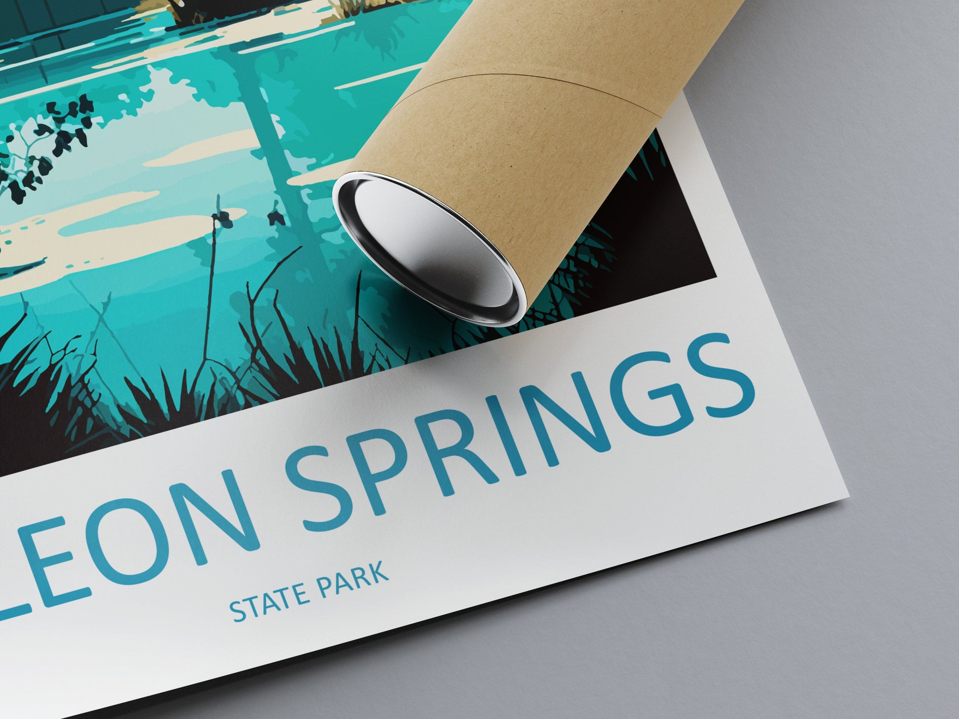 De Leon Springs State Park Travel Print Wall Art De Leon Springs Wall Hanging Home Décor De Leon Springs Gift Art Lovers Florida Art Lover
