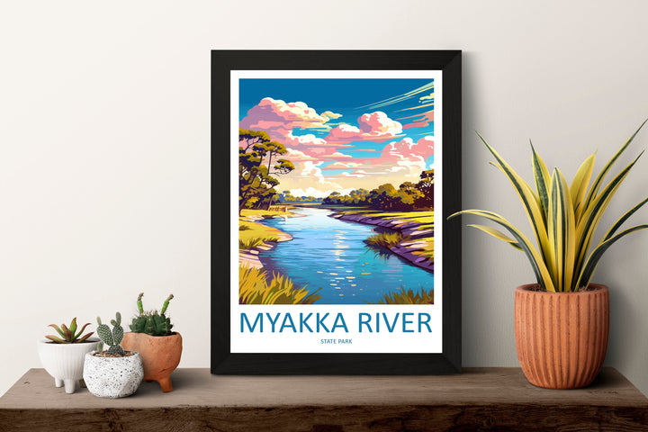 Myakka River State Park Travel Print Wall Art Myakka River State Park Wall Hanging Home Décor Myakka River State Park Gift Art Lovers
