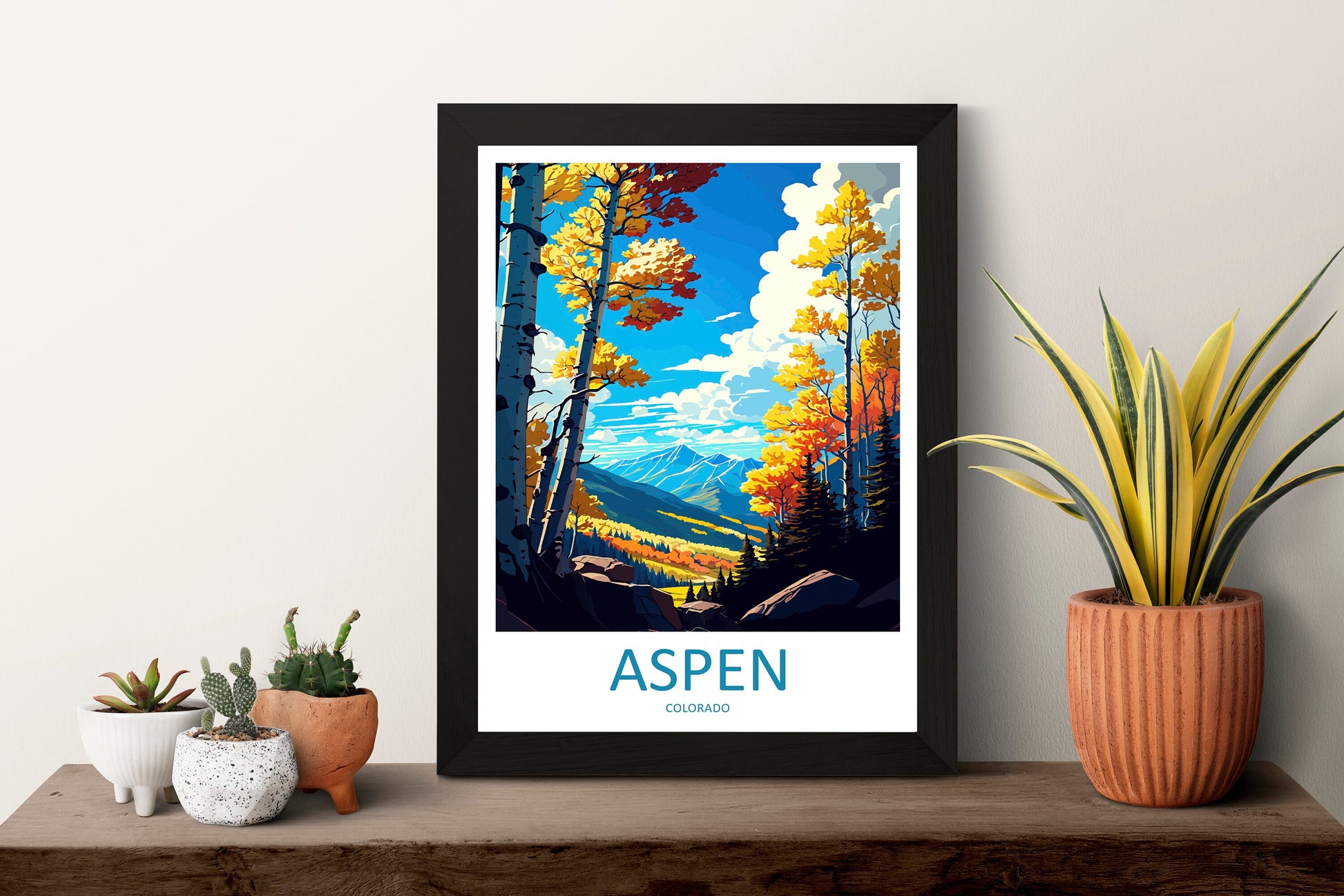 Aspen Ski Resort Travel Print Wall Art Aspen Ski Resort Wall Hanging Home Décor Aspen Ski Resort Gift Art Lovers Colorado Art Lover Gift