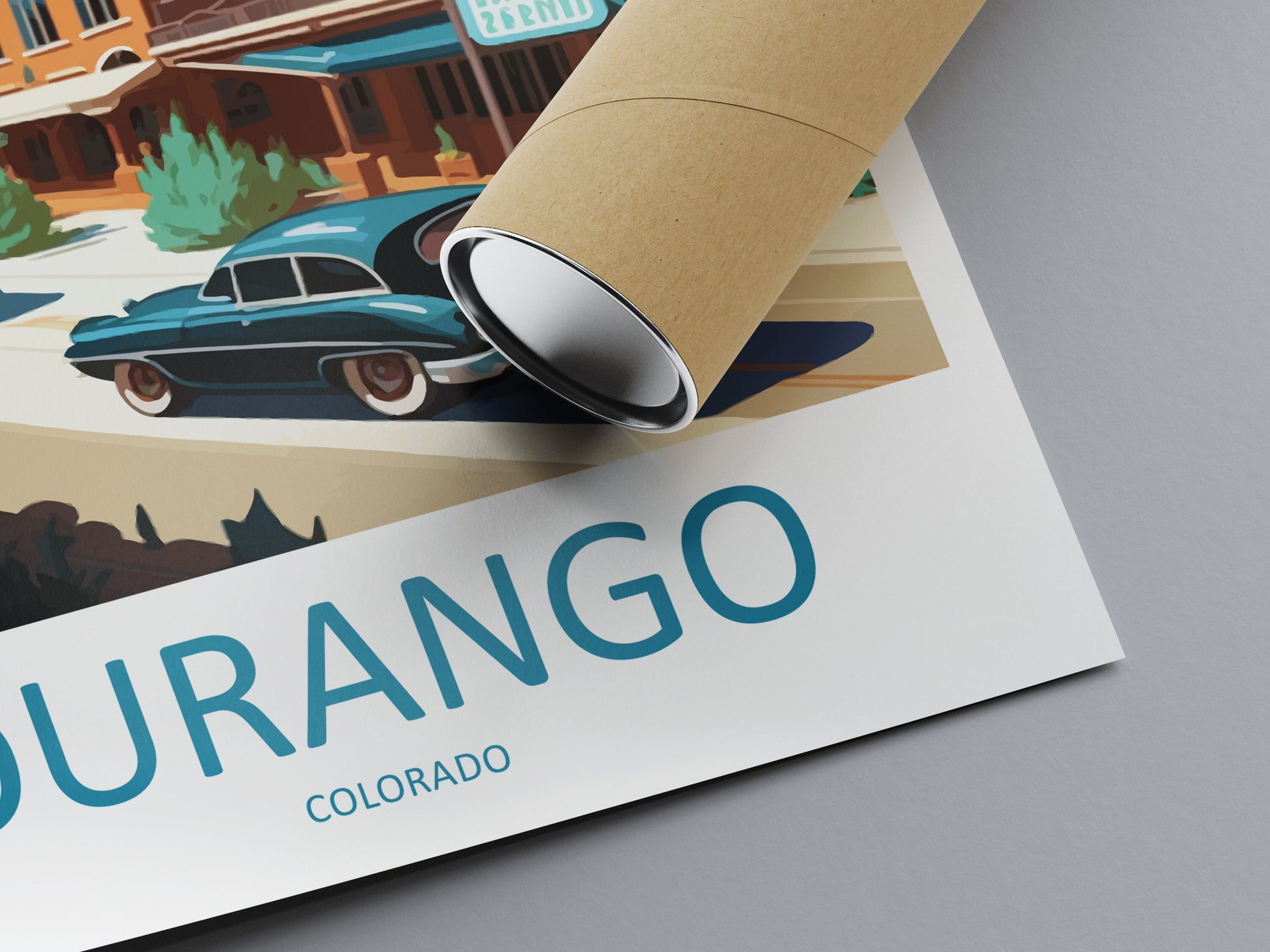 Durango Travel Print Wall Art Durango Wall Hanging Home Décor Durango Gift Art Lovers Colorado Art Gift Lover Print For Durango Lovers Print