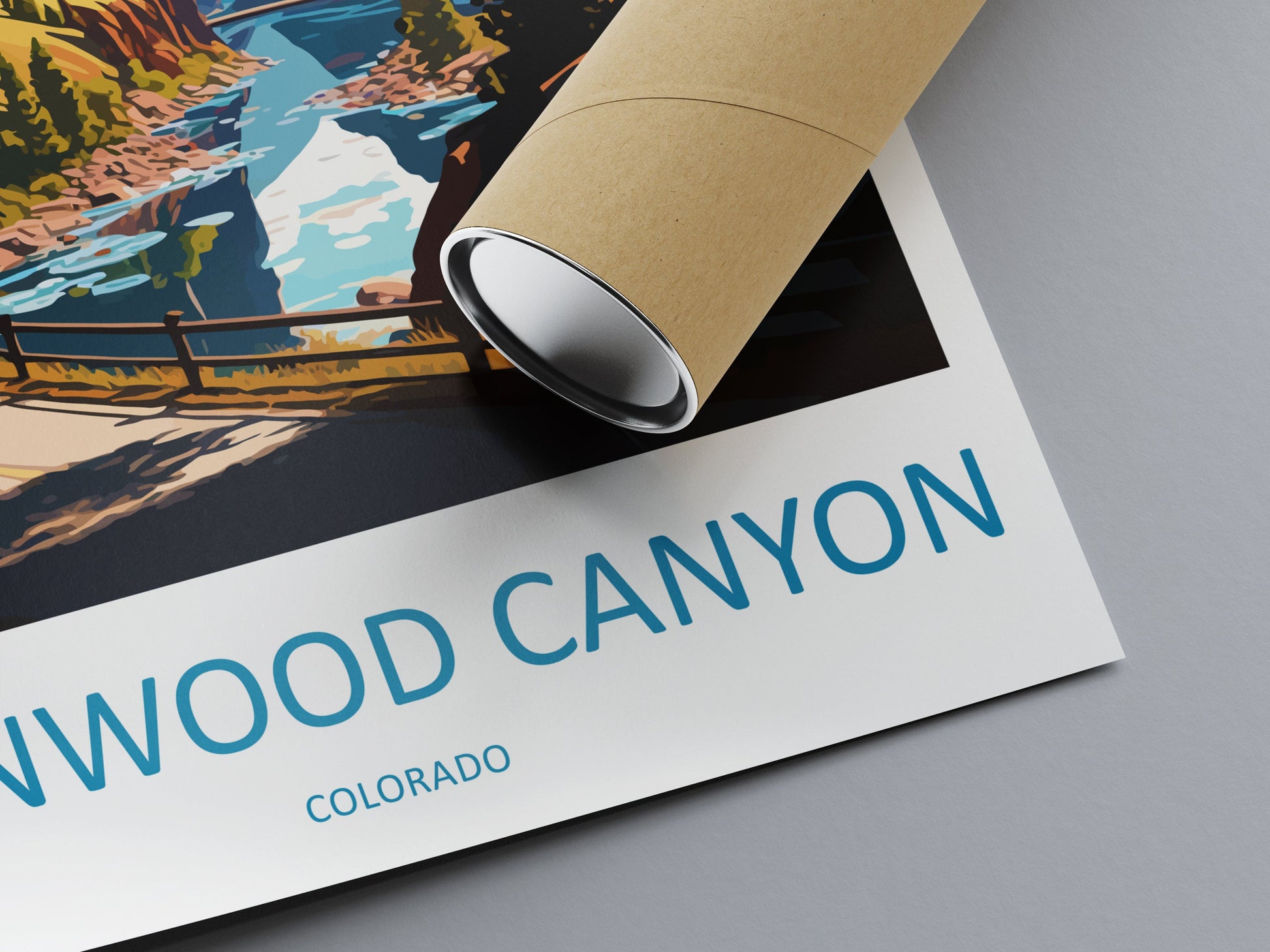 Glenwood Canyon Travel Print Wall Art Glenwood Canyon Wall Hanging Home Décor Glenwood Canyon Gift Art Lovers Colorado Art Gift Lover Print