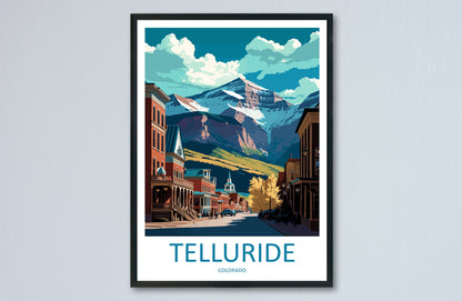 Telluride Travel Print Wall Art Telluride Wall Hanging Home Décor Telluride Gift Art Lovers Colorado Art Gift Lover Print For Telluride
