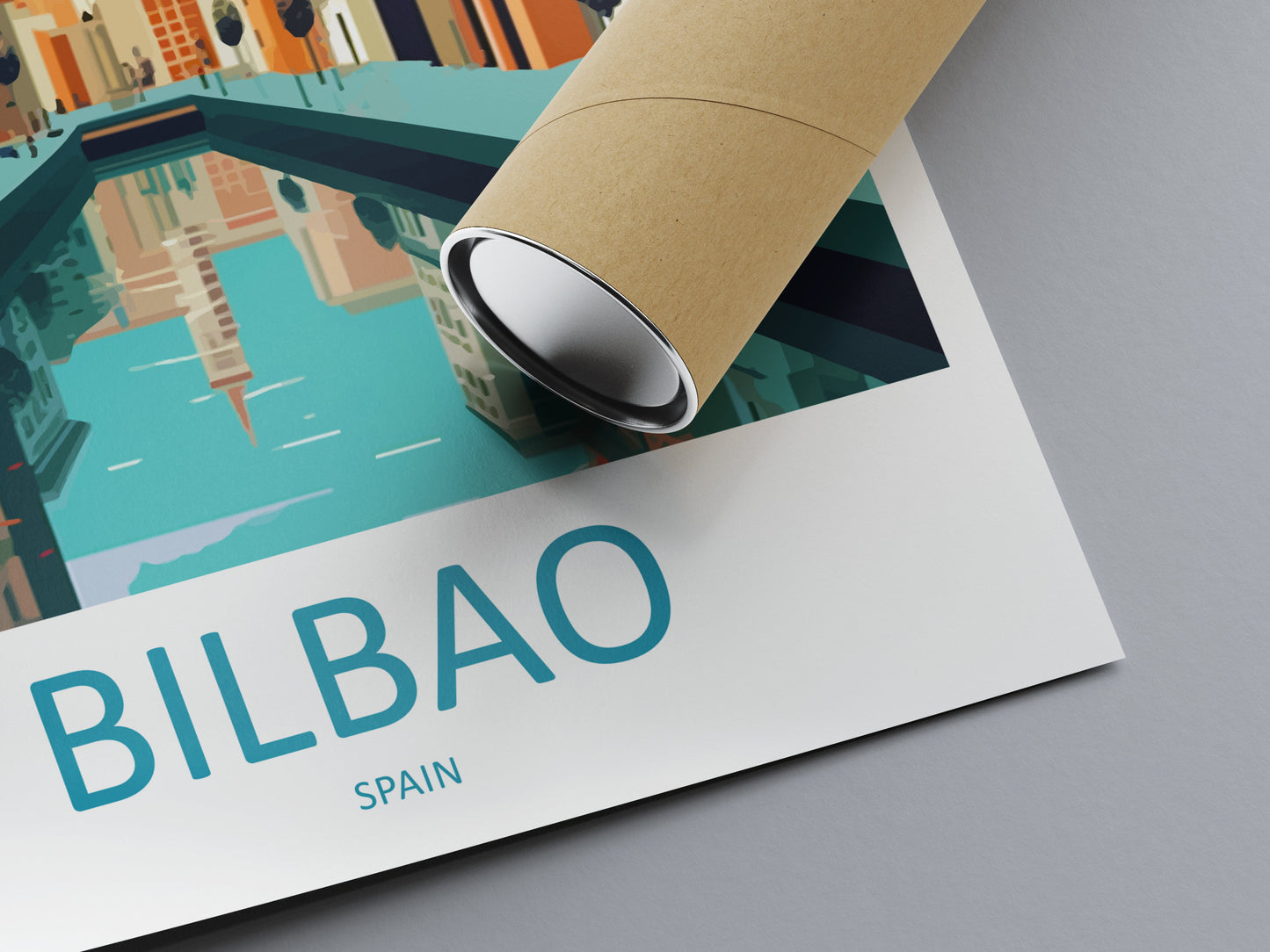 Bilbao Travel Print Wall Art Bilbao Wall Hanging Home Décor Bilbao Gift Art Lovers Spain Art Lover Gift Bilbao Wall Décor Bilbao Spain Print