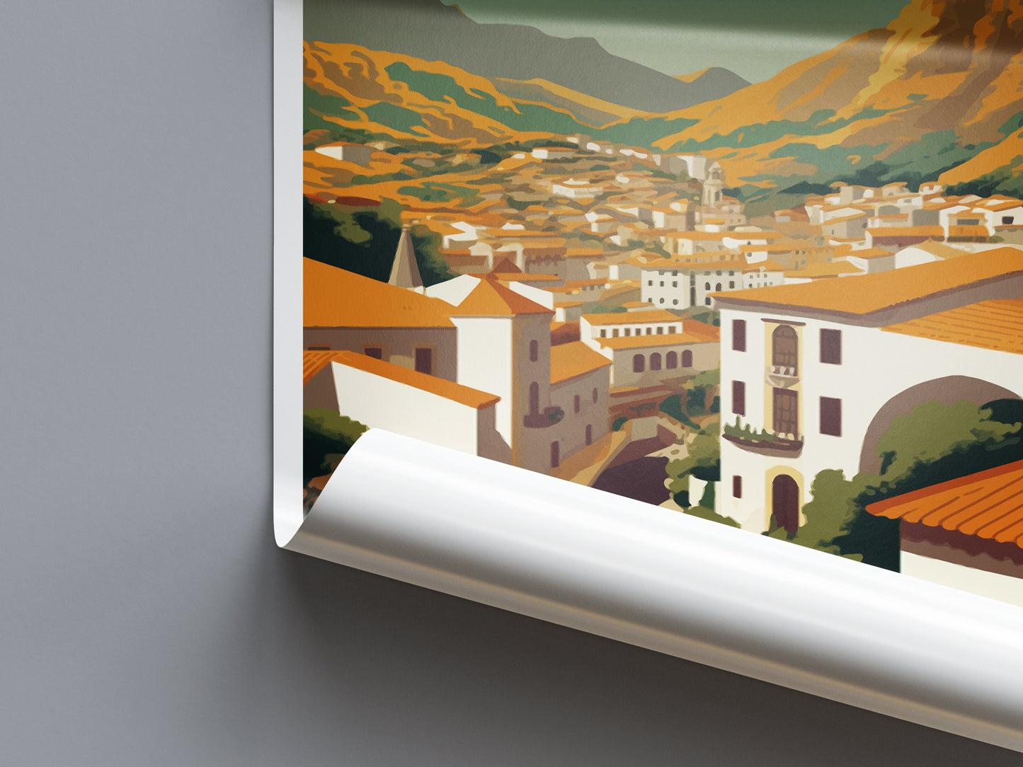 Ronda Travel Print Wall Art Ronda Wall Hanging Home Décor Ronda Gift Art Lovers Spain Art Lover Gift Ronda Print Spain Wall Art