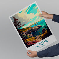 Acadia National Park Travel Print Wall Art Acadia National Park Wall Hanging Home Décor Acadia National Park Gift Art Lovers National Park