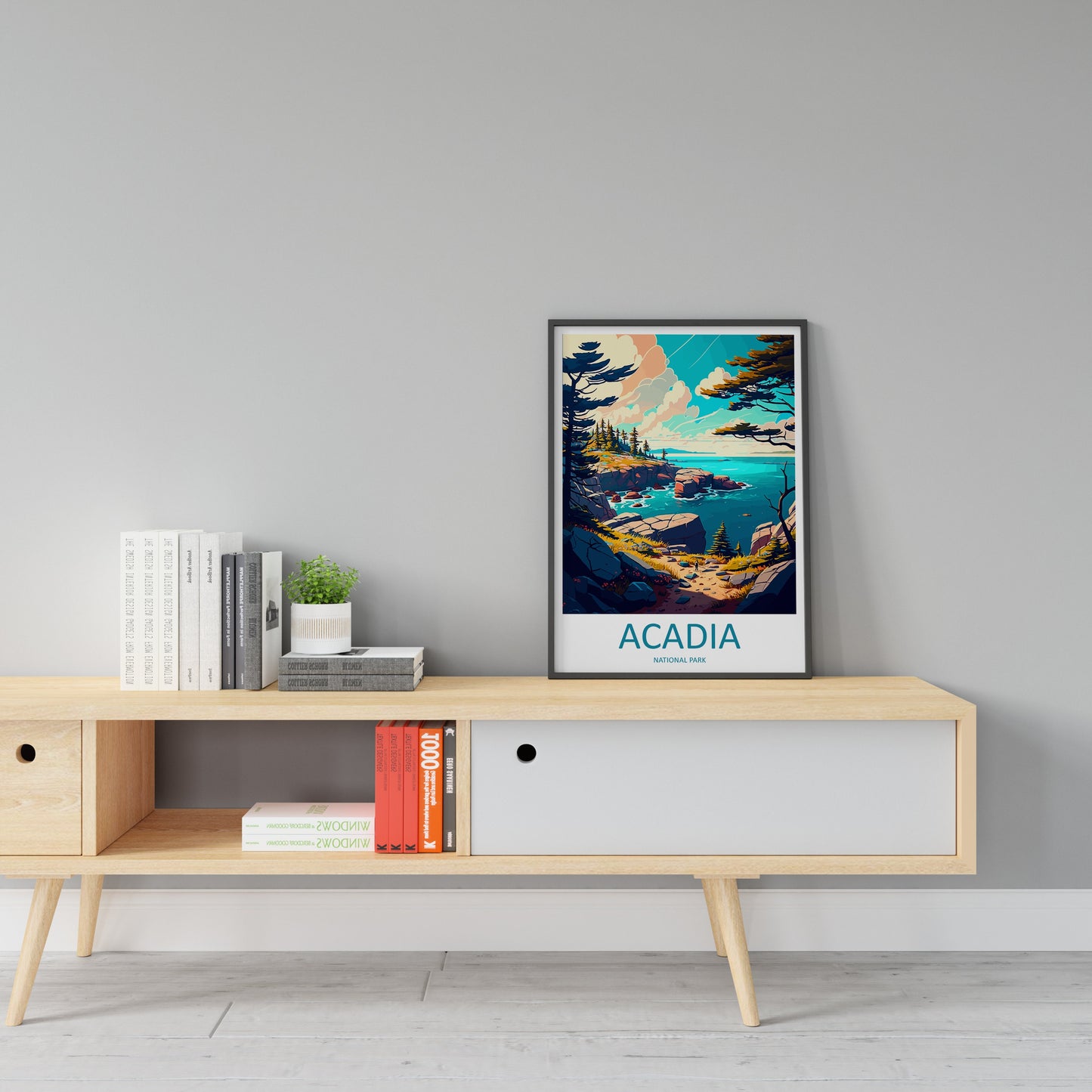 Acadia National Park Travel Print Wall Art Acadia National Park Wall Hanging Home Décor Acadia National Park Gift Art Lovers National Park