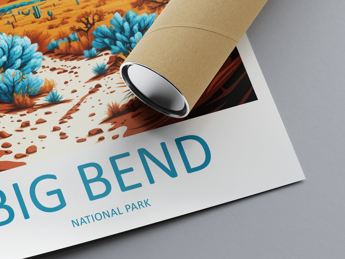 Big Bend National Park Travel Print Wall Art Big Bend National Park Wall Hanging Home Décor Big Bend National Park Gift Art Lovers Park Art