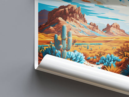 Big Bend National Park Travel Print Wall Art Big Bend National Park Wall Hanging Home Décor Big Bend National Park Gift Art Lovers Park Art