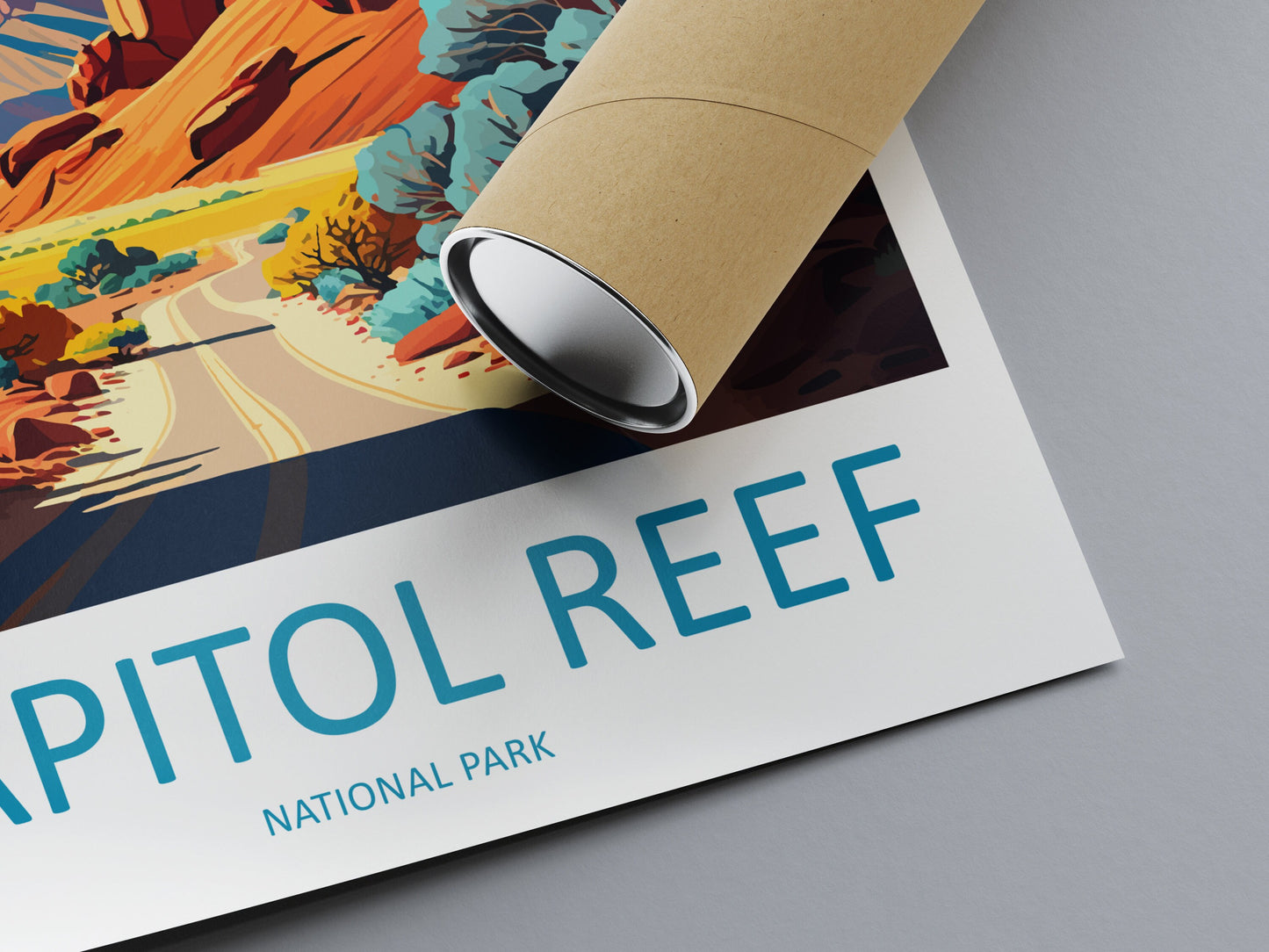 Capitol Reef National Park Travel Print Wall Art Capitol Reef National Park Wall Hanging Home Décor Capitol Reef National Park Gift Art