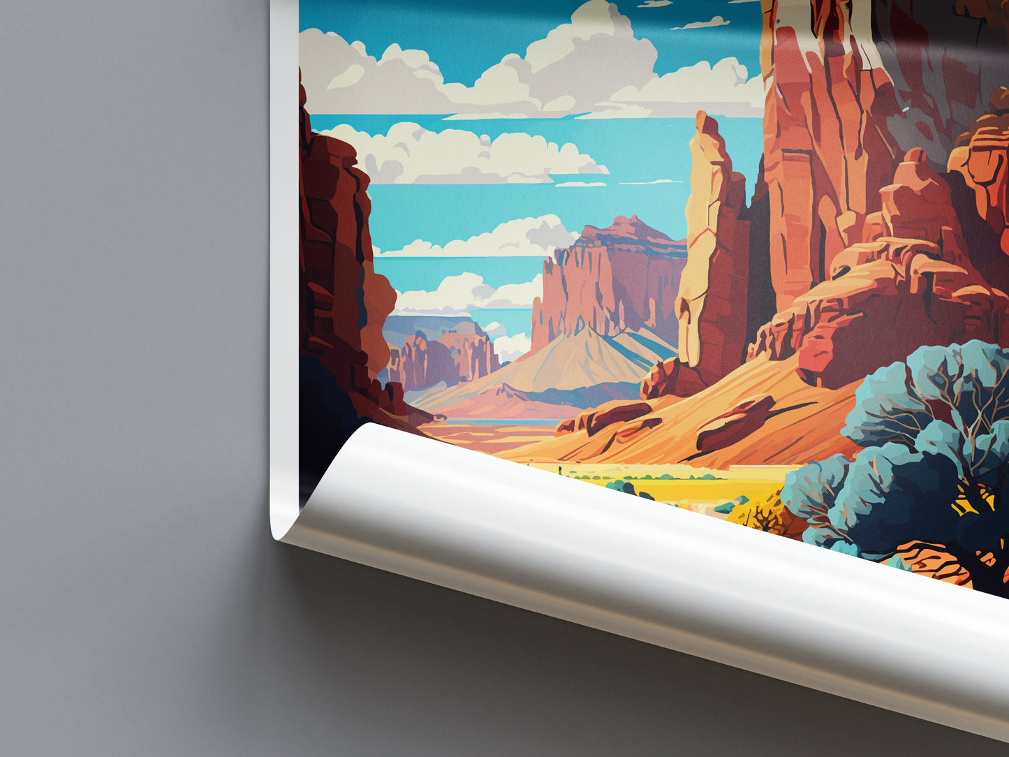Capitol Reef National Park Travel Print Wall Art Capitol Reef National Park Wall Hanging Home Décor Capitol Reef National Park Gift Art