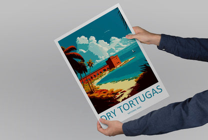 Dry Tortugas National Park Travel Print Wall Art Dry Tortugas National Park Wall Hanging Home Décor Dry Tortugas National Park Gift Art