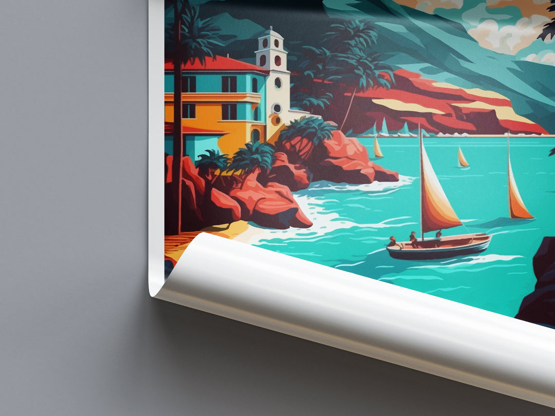 Saint Maarten Travel Print Wall Art Saint Maarten Wall Hanging Home Décor Saint Maarten Gift Art Lovers Wall Art Caribbean Travel Print