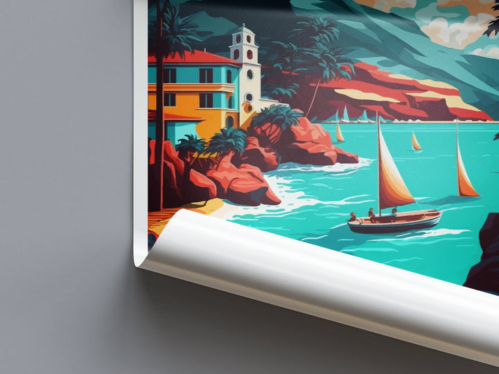 Saint Maarten Travel Print Wall Art Saint Maarten Wall Hanging Home Décor Saint Maarten Gift Art Lovers Wall Art Caribbean Travel Print
