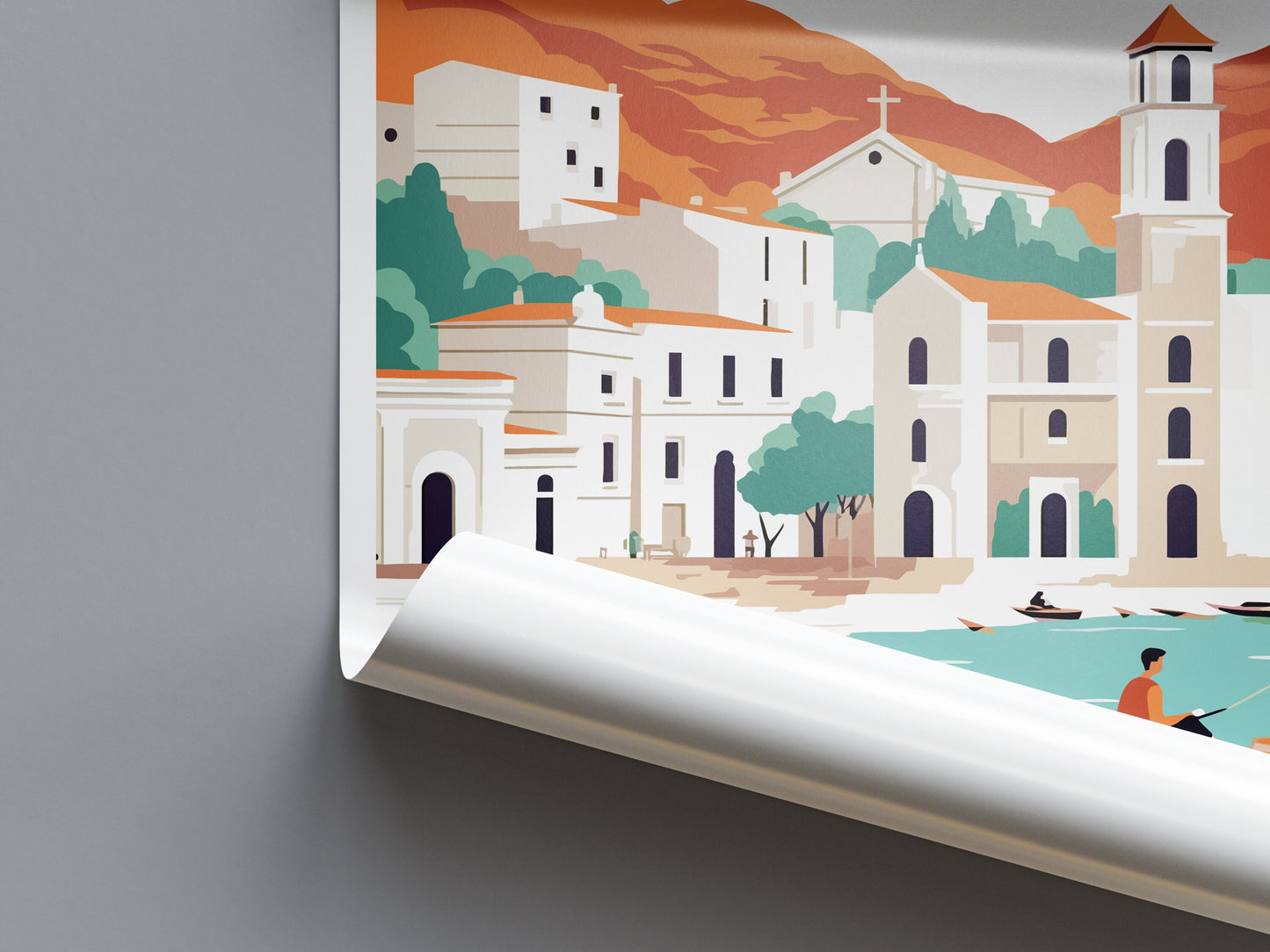 Cadaqués Travel Print Wall Art Cadaqués Wall Hanging Home Décor Cadaqués Gift Art Lovers Spain Art Lover Gift Cadaqués Print Spain Wall Art
