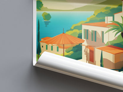Capri Travel Print Wall Art Capri Italy Wall Hanging Home Decoration Capri Gift Art Lovers Wall Art Print Capri Italy Art Capri Art Print