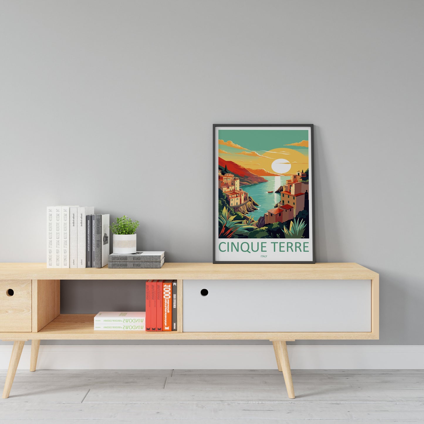 Cinque Terre Travel Print Wall Art Cinque Terre Italy Wall Hanging Home Decoration Cinque Terre Gift Art Lovers Wall Art Print Patmos Italy