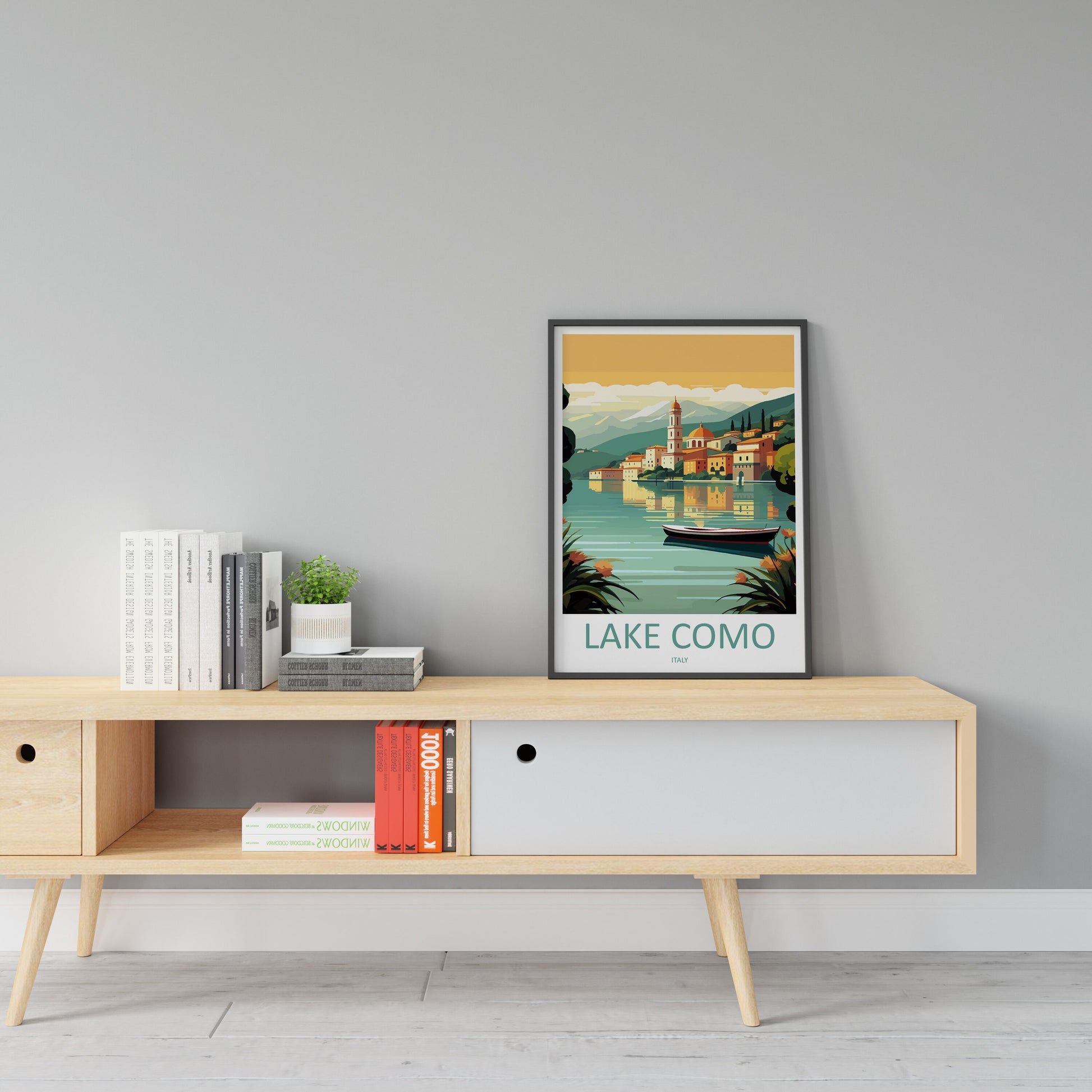 Lake Como Travel Print Wall Art Lake Como Italy Wall Hanging Home Decoration Lake Como Gift Art Lovers Wall Art Print Lake Como Italy Art