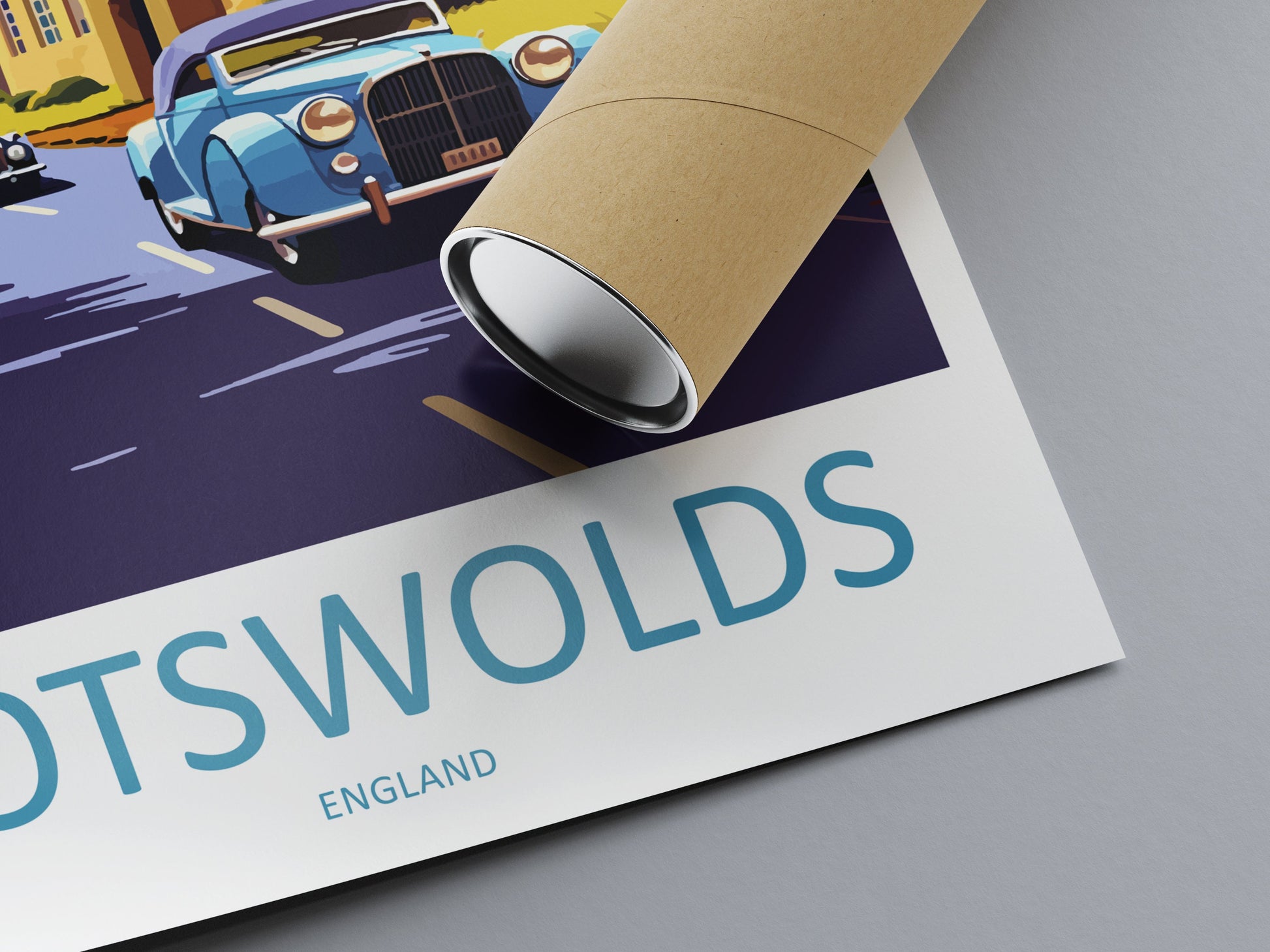 Cotswolds Print Cotswolds Home Decor Landscape Art Print Cotswolds Wall Art for England Enthusiast Gift Wall Hanging Cotswolds UK Poster Art