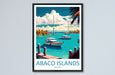 Abaco Islands Travel Print Wall Art Abaco Islands Wall Hanging Home Décor Abaco Islands Gift Art Lovers Wall Art Caribbean Travel Print