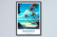 Bavaro Travel Print Wall Art Bavaro Wall Hanging Home Décor Bavaro Gift Art Lovers Wall Art Caribbean Travel Print For Tropical Islands