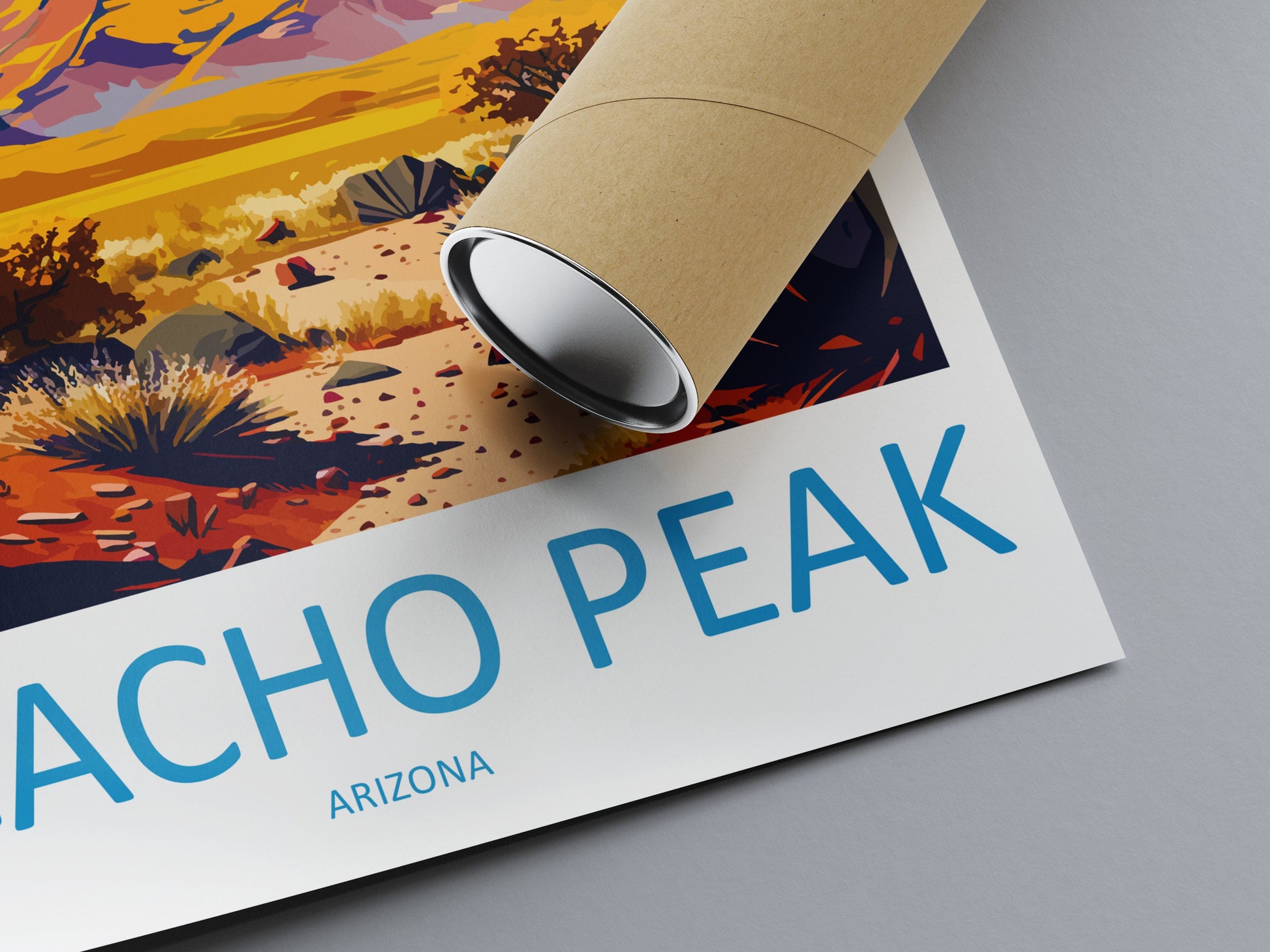 Picacho Peak Travel Print Wall Art Picacho Peak Wall Hanging Home Décor Picacho Peak Gift Art Lovers Arizona Art Lover Gift Arizona Travel