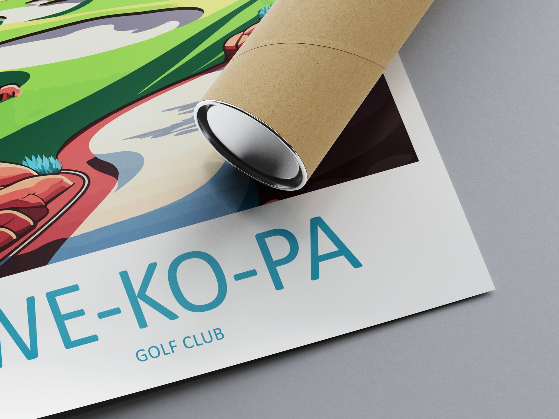 We Ko Pa Golf Club Travel Print Wall Art We Ko Pa Golf Club Wall Hanging Home Décor We Ko Pa Golf Club Gift Art Lovers Arizona Art