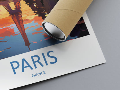 Paris Travel Print Wall Art Paris Wall Hanging Home Décor Paris Gift Art Lovers France Art Lover Gift Paris Print France Wall Art Décor