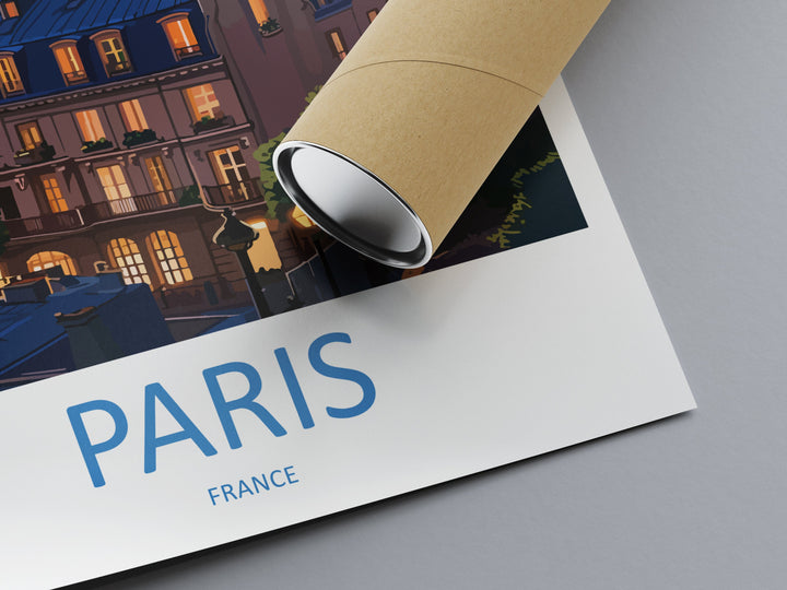 Paris Travel Print Wall Art Paris Wall Hanging Home Décor Paris Gift Art Lovers France Art Lover Gift Paris Print France Wall Art Décor