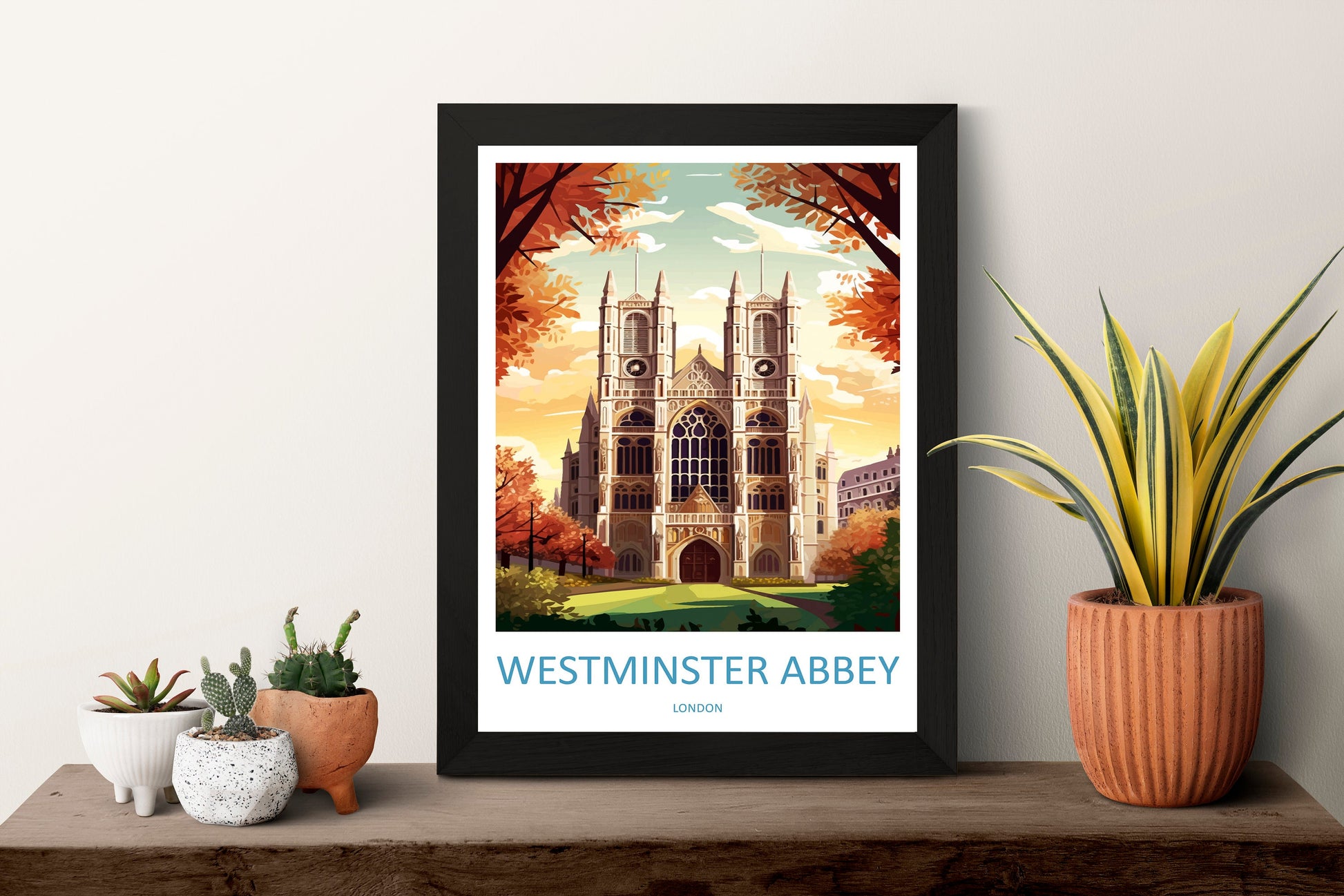 Westminster Abbey Travel Print Wall Art Westminster Abbey Wall Hanging Home Décor London Gift Art Lovers Westminster Abbey Art Lover Gift