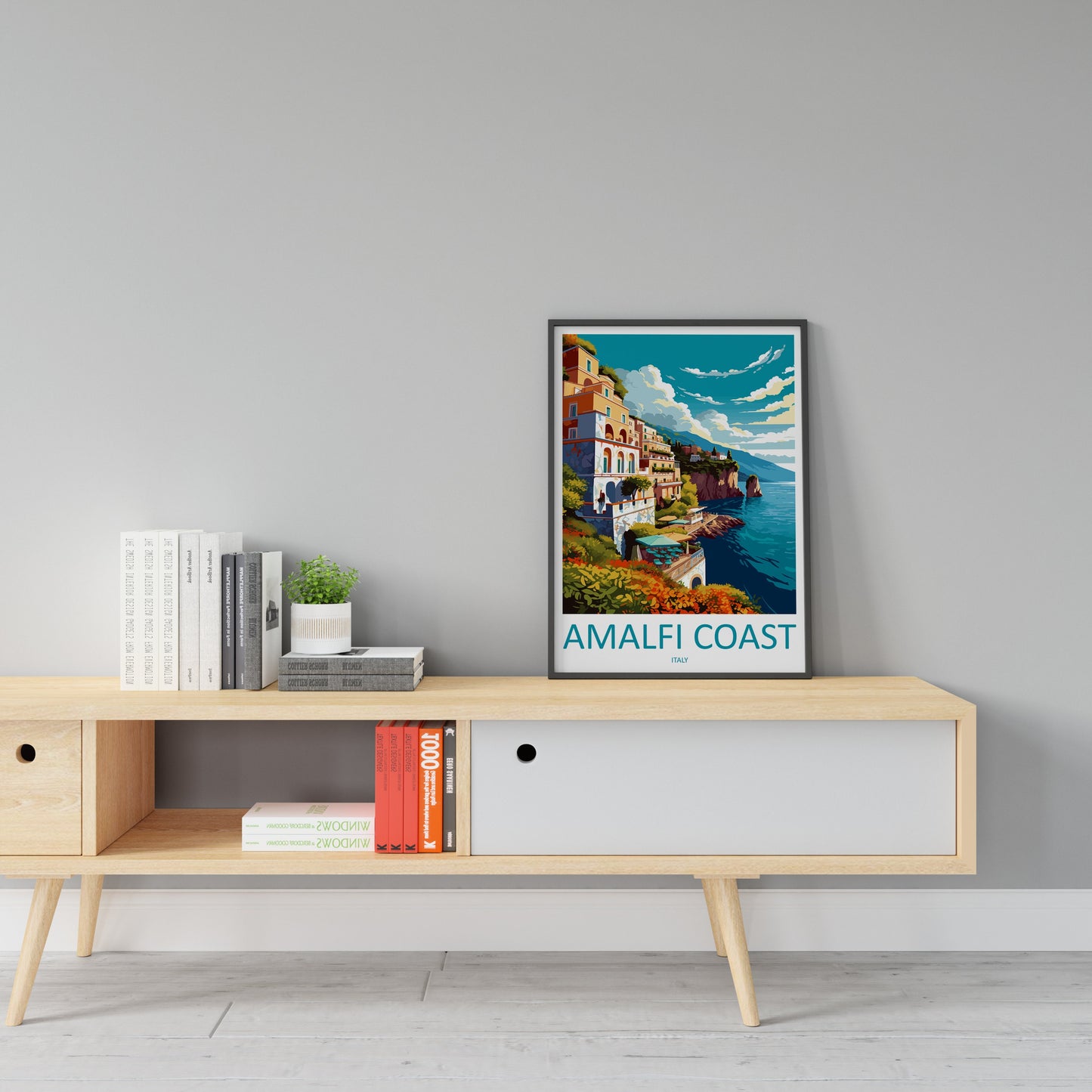 Amalfi Travel Print Wall Art Amalfi Italy Wall Hanging Home Decoration Amalfi Gift Art Lovers Wall Art Print Amalfi Italy Art Amalfi Art