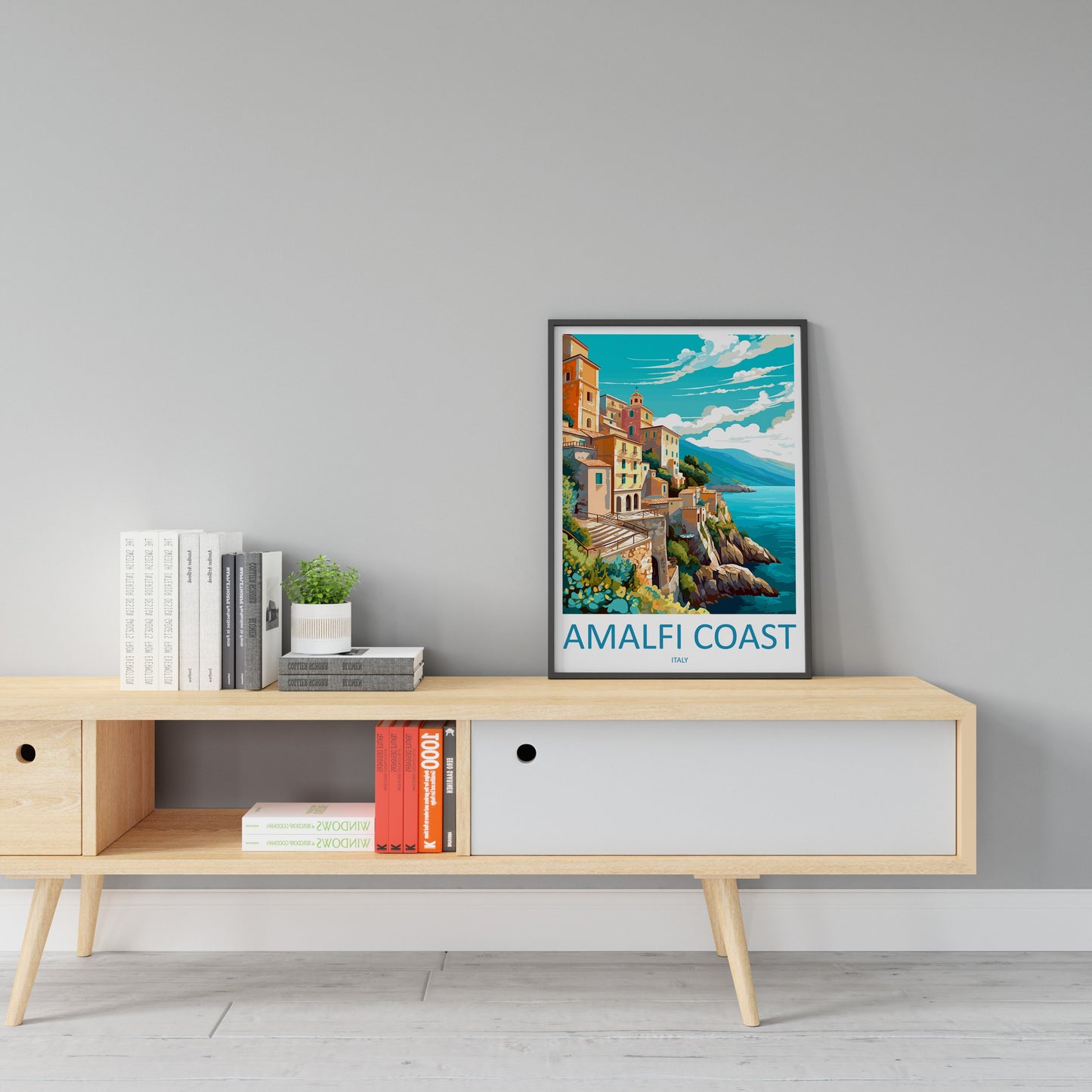 Amalfi Travel Print Wall Art Amalfi Italy Wall Hanging Home Decoration Amalfi Gift Art Lovers Wall Art Print Amalfi Italy Art Amalfi Art