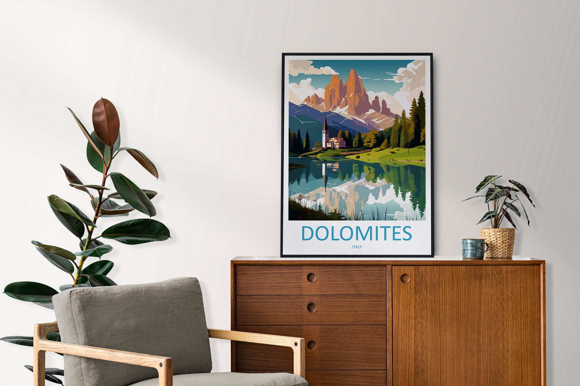 Dolomites Travel Print Dolomites Home Décor Dolomitic Alps Art Print Dolomite Mountains Room Print For Italian Mountains Gift Art Poster Art