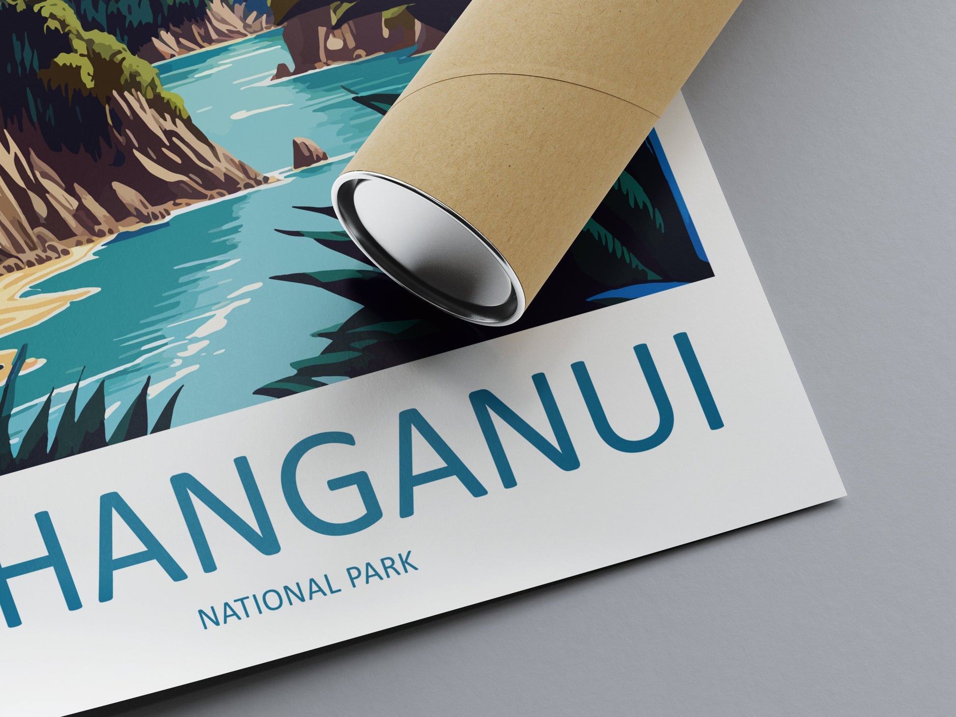 Whanganui National Park Travel Print Wall Art Whanganui Wall Hanging Home Décor Whanganui Gift Art Lovers New Zealand Art
