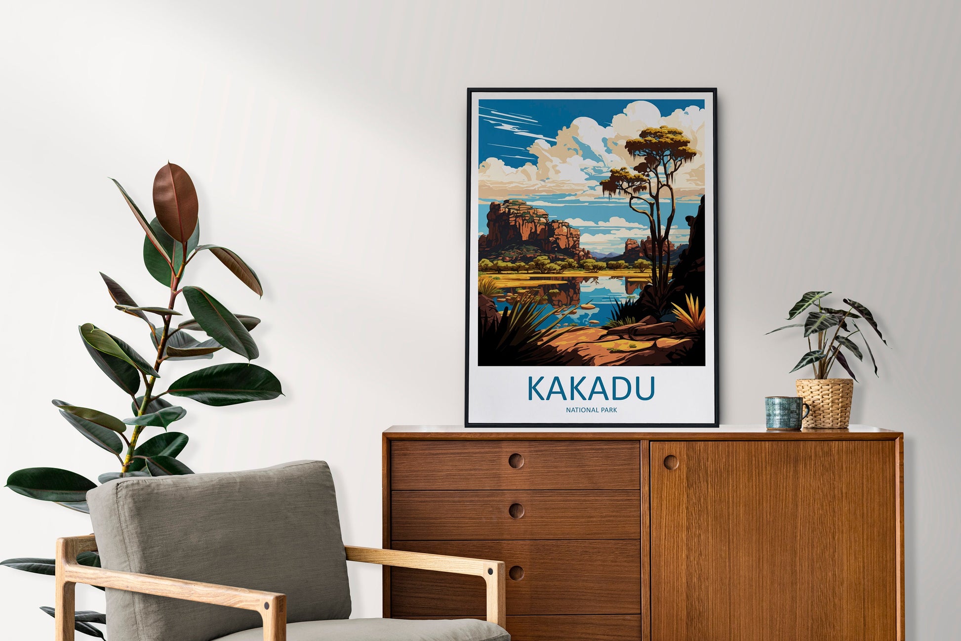 Kakadu National Park Travel Print Wall Art Kakadu Wall Hanging Home Décor Kakadu Gift Art Lovers Wall Art Australia Travel Print