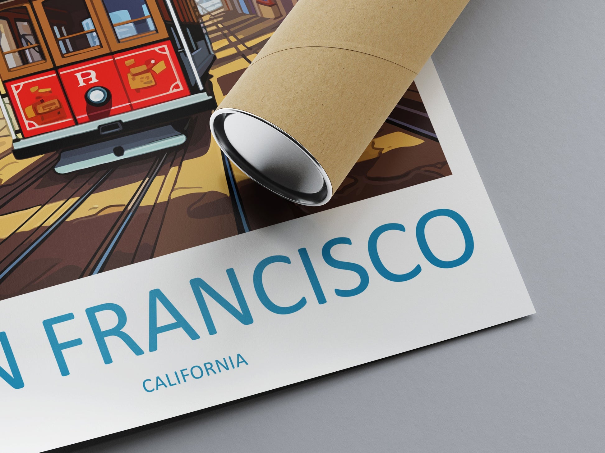 San Francisco Travel Print Wall Art San Francisco Wall Hanging Home Décor San Francisco Gift Art Lovers California Art Lover Gift