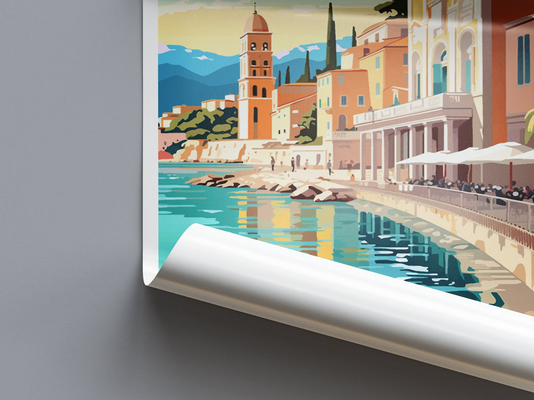 Nice France Print Nice France Home Decor Cityscape Art Print Nice France Wall Art for Travel Enthusiast Gift Wall Hanging Nice France Poster