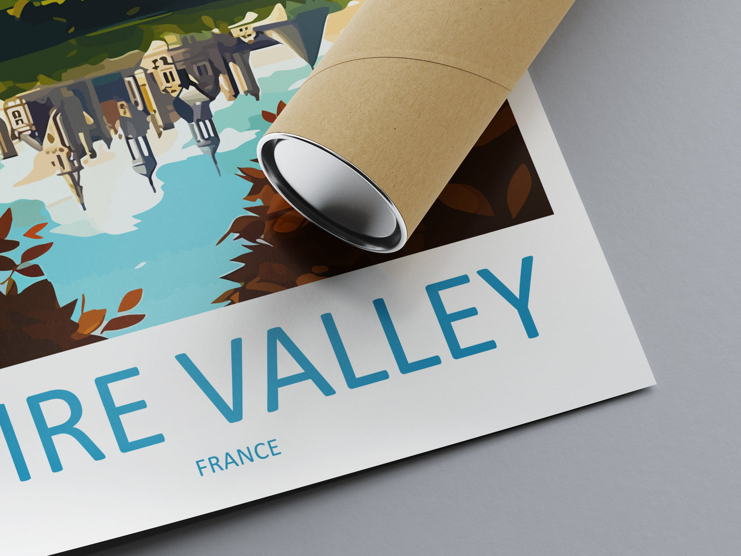 Loire Valley Travel Print Wall Art Loire Valley Wall Hanging Home Décor Loire Valley Gift Art Lovers France Art Lover Gift Loire Valley Art