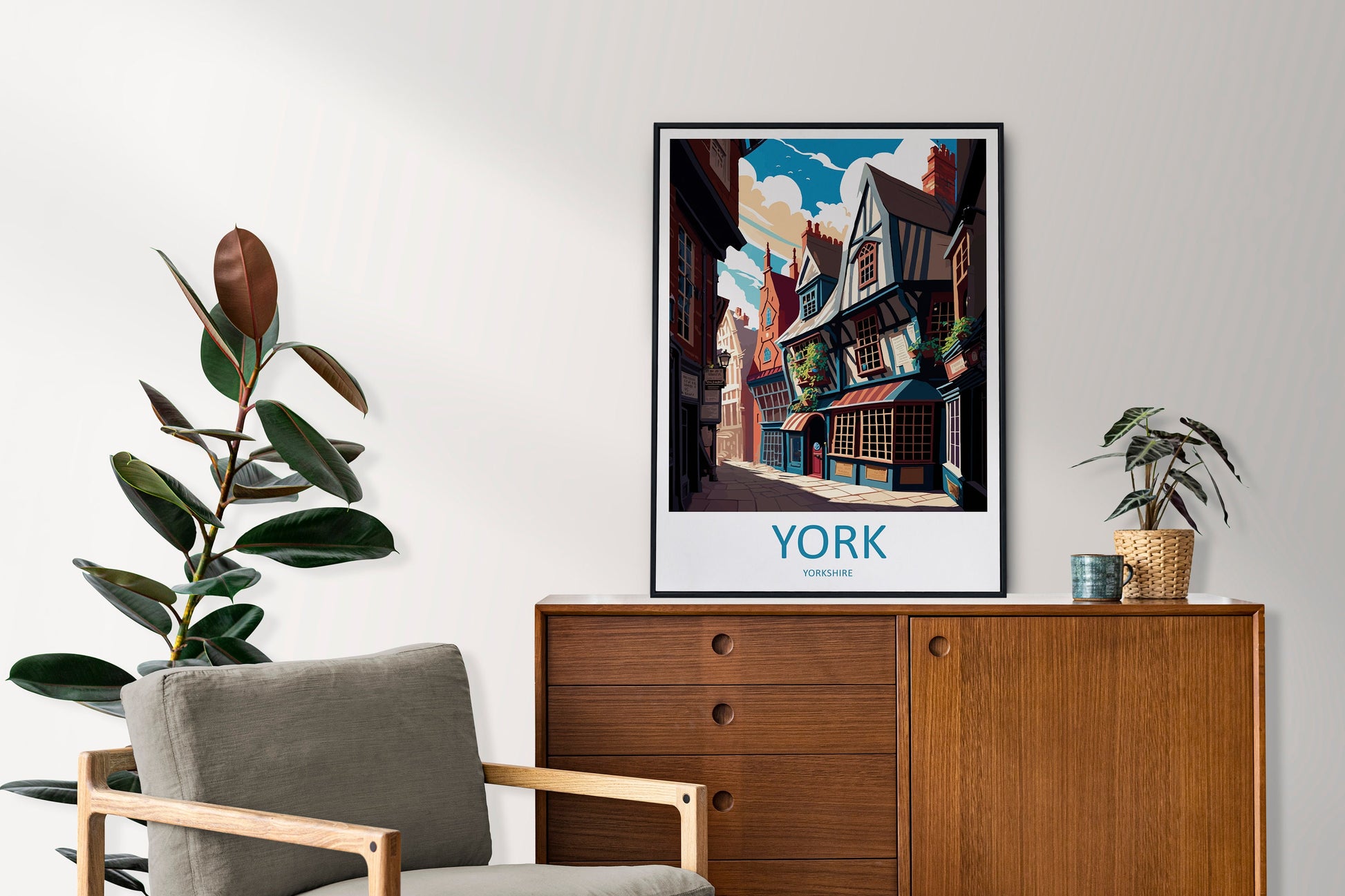 York Travel Print Wall Art York Wall Hanging Home Décor York Gift Art Lovers England Art Lover Gift Print Artwork Yorkshire Art