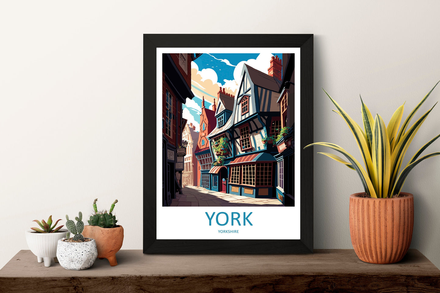 York Travel Print Wall Art York Wall Hanging Home Décor York Gift Art Lovers England Art Lover Gift Print Artwork Yorkshire Art