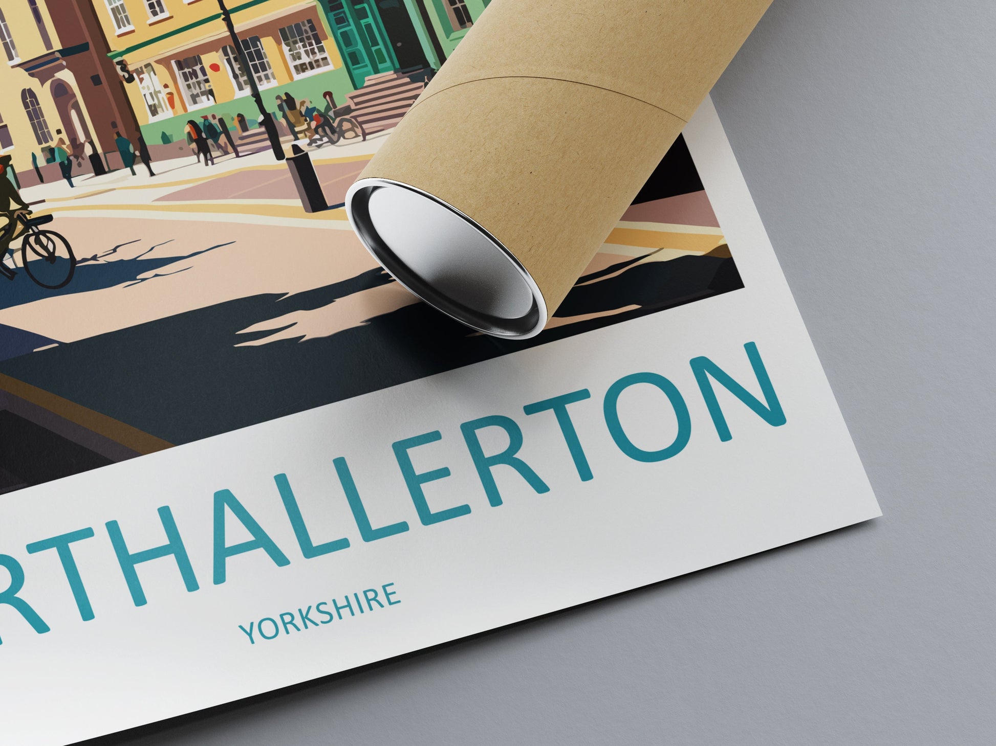Northallerton Travel Print Wall Art Northallerton Wall Hanging Home Décor Malham Cove Gift Art Lovers England Art Lover Gift Print Artwork