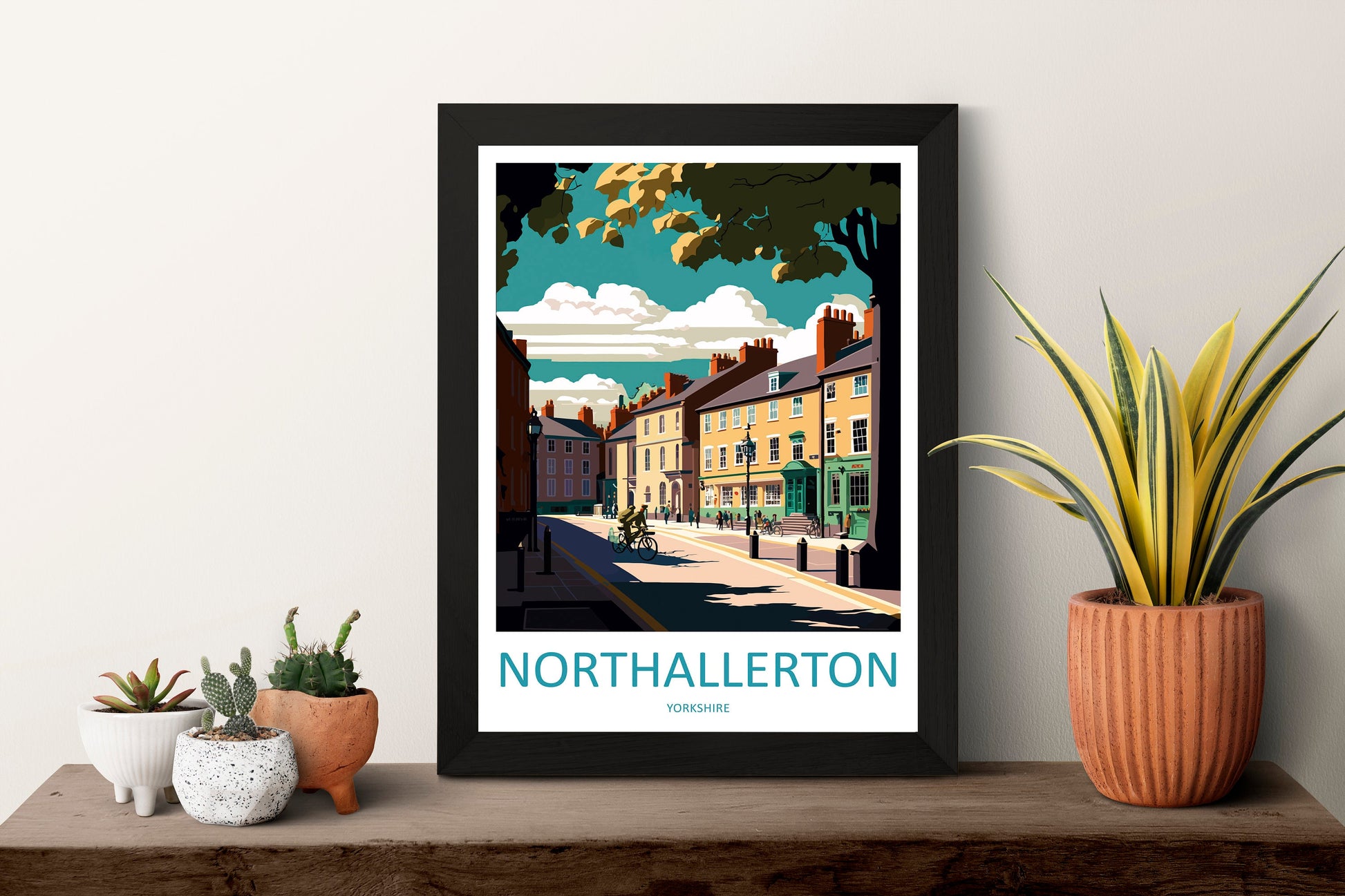 Northallerton Travel Print Wall Art Northallerton Wall Hanging Home Décor Malham Cove Gift Art Lovers England Art Lover Gift Print Artwork
