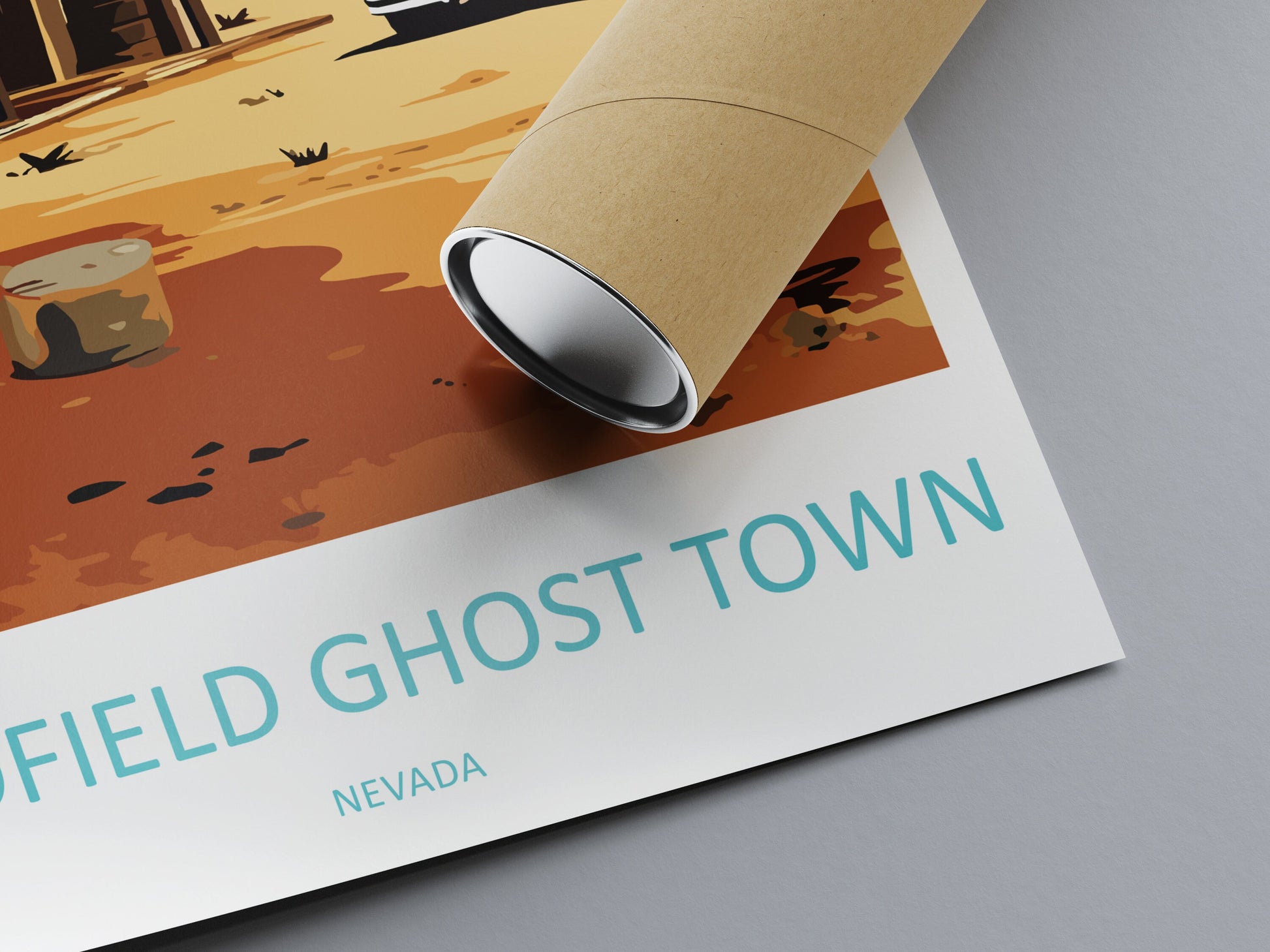 Goldfield Ghost Town Travel Print Wall Art Goldfield Wall Hanging Home Décor Goldfield Gift Art Lovers Nevada Art Lover Gift Wall Décor