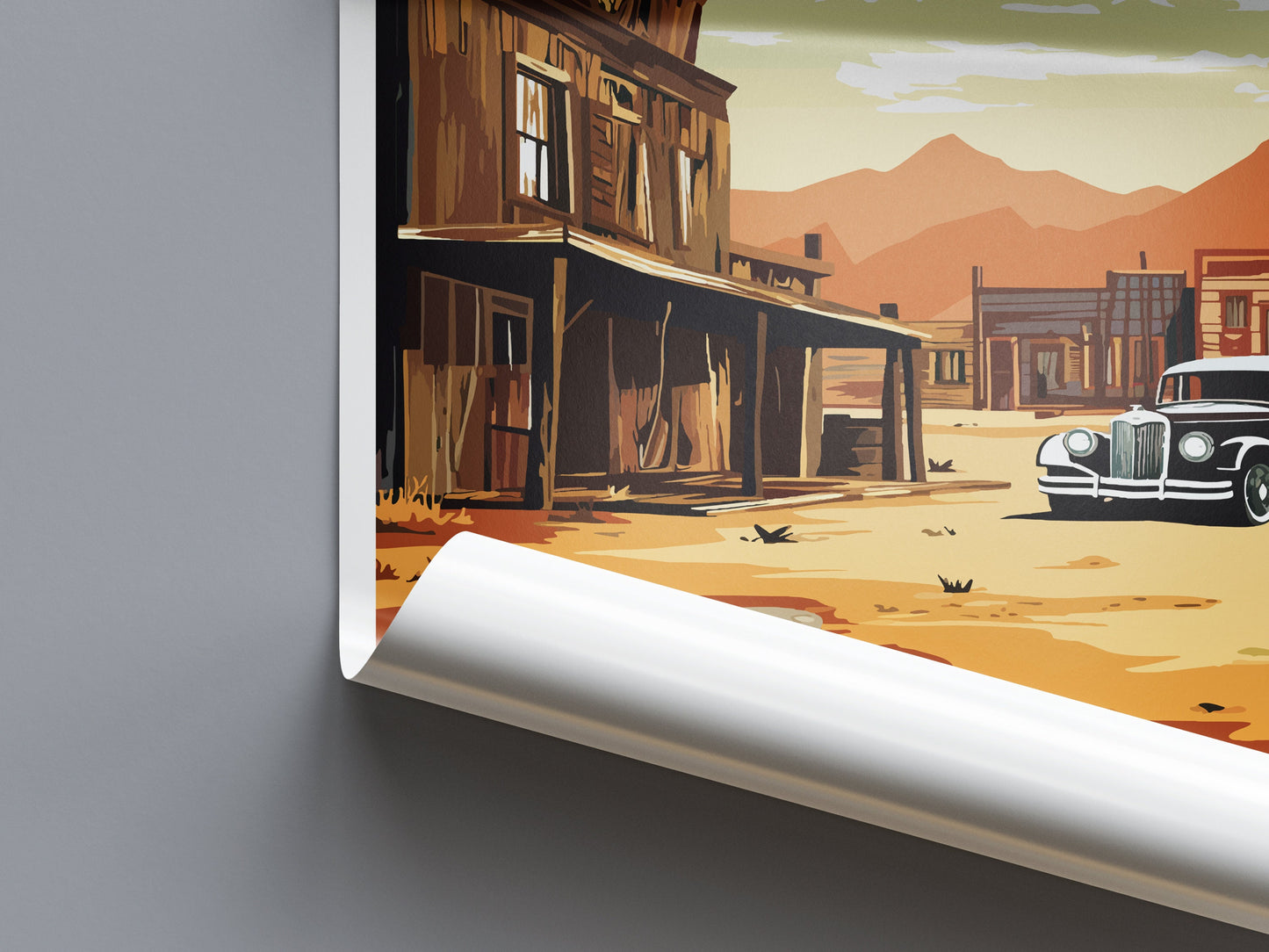Goldfield Ghost Town Travel Print Wall Art Goldfield Wall Hanging Home Décor Goldfield Gift Art Lovers Nevada Art Lover Gift Wall Décor