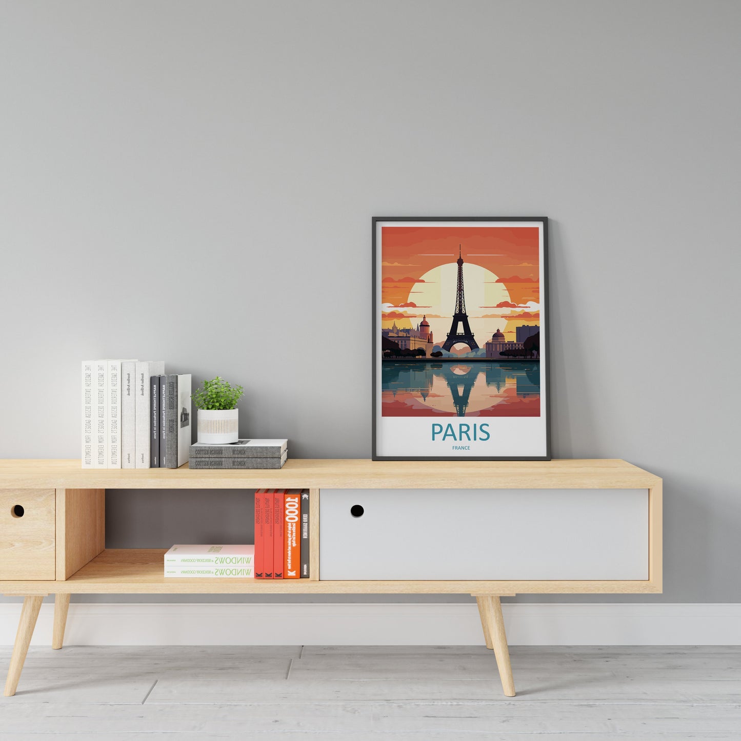 Paris Travel Print Wall Art Paris Wall Hanging Home Décor Paris Gift Art Lovers France Art Lover Gift Paris Print France Wall Art Décor