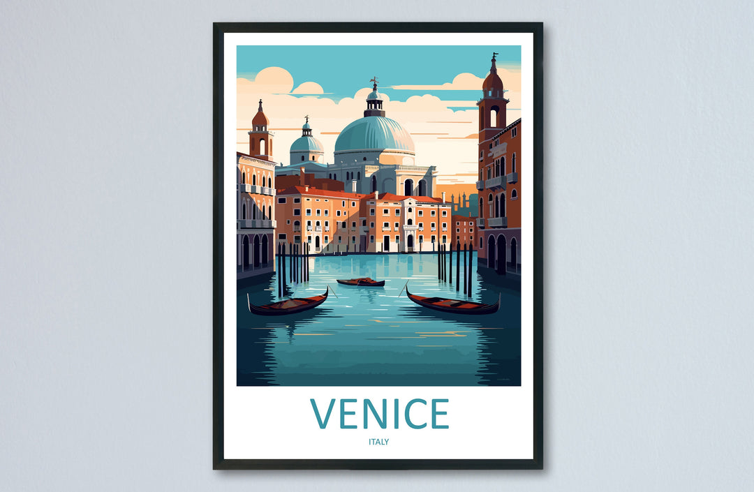 Venice Travel Print Wall Art Venice Italy Wall Hanging Home Decoration Venice Gift Art Lovers Wall Art Print Venice Italy St. Mark's Square